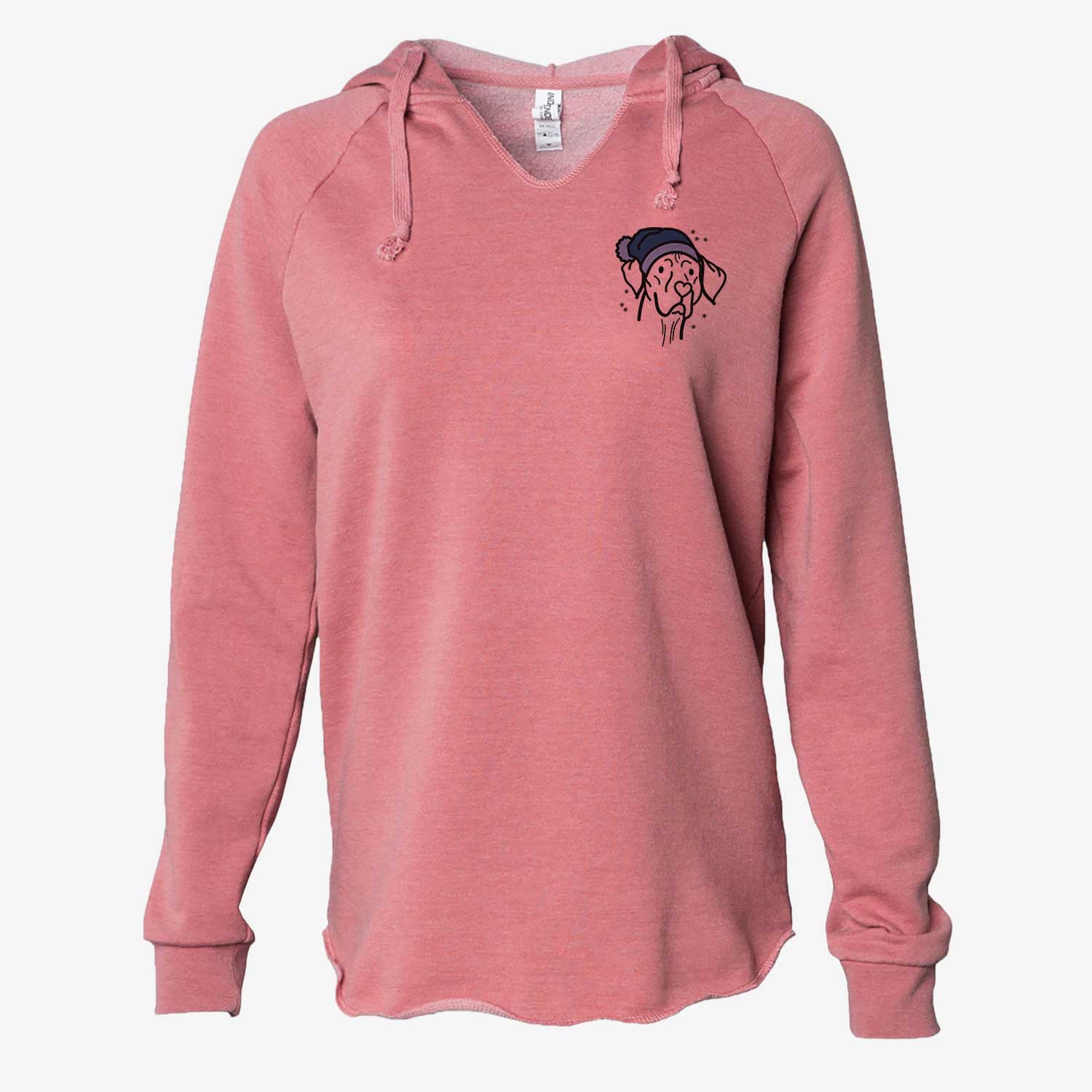 Frosty Vizsla - Moose - Cali Wave Hooded Sweatshirt