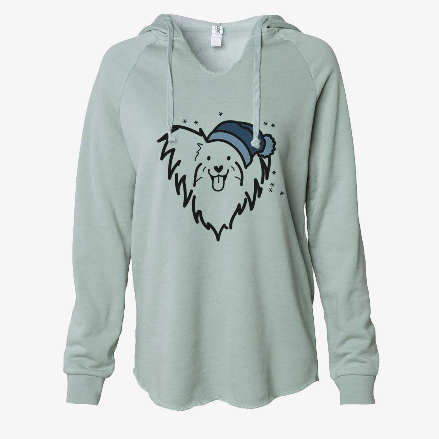 Frosty Papillon - Cali Wave Hooded Sweatshirt