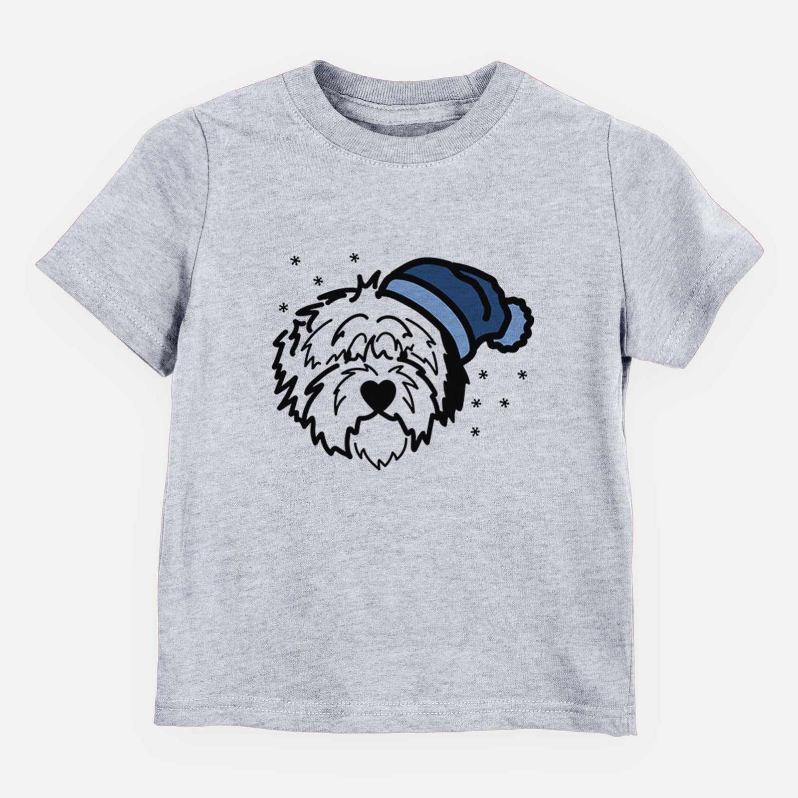 Frosty Old English Sheepdog - Penny - Kids/Youth/Toddler Shirt