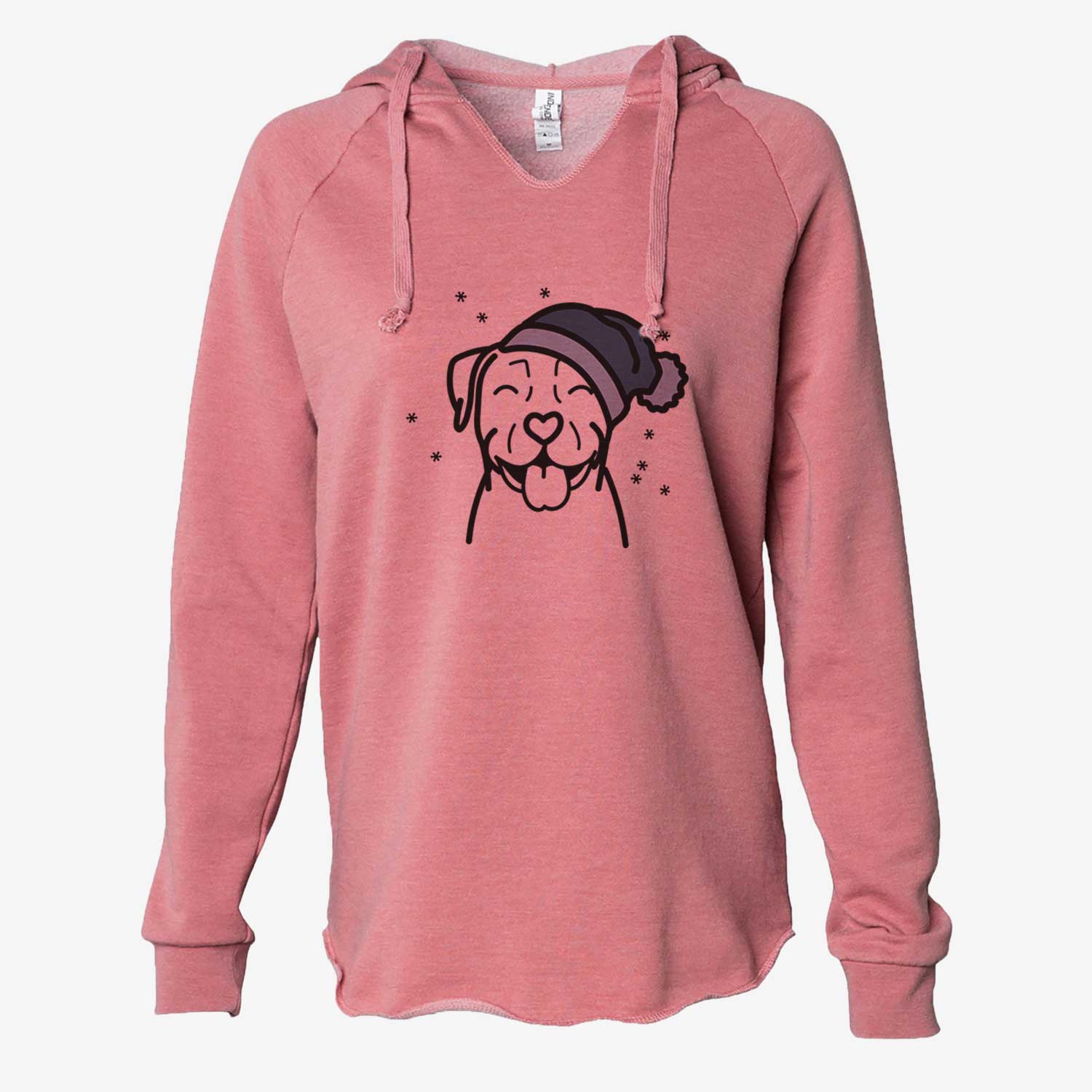 Frosty Pitbull - Cali Wave Hooded Sweatshirt