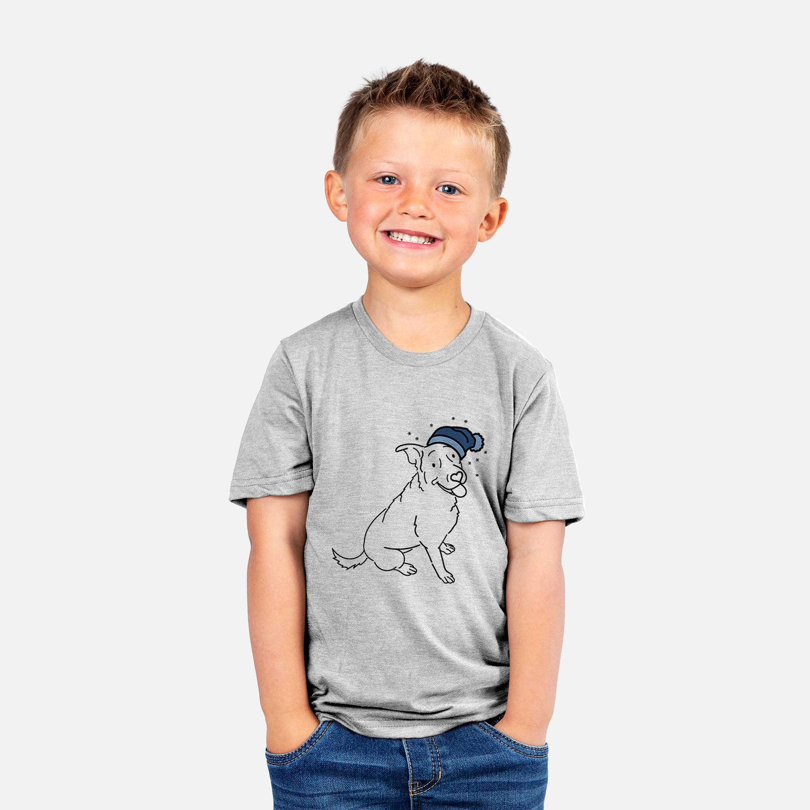 Frosty Rottweiler Mix - Rocky - Kids/Youth/Toddler Shirt