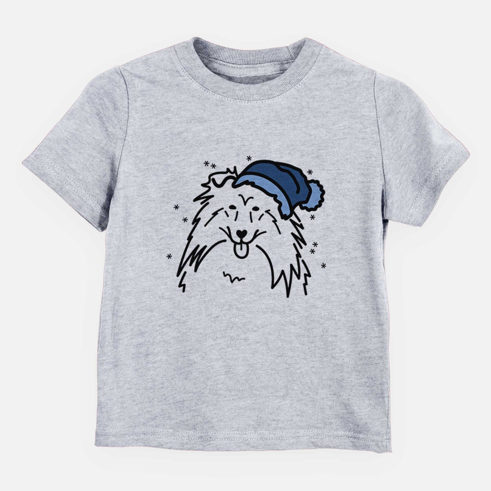 Frosty Rough Collie - Kids/Youth/Toddler Shirt