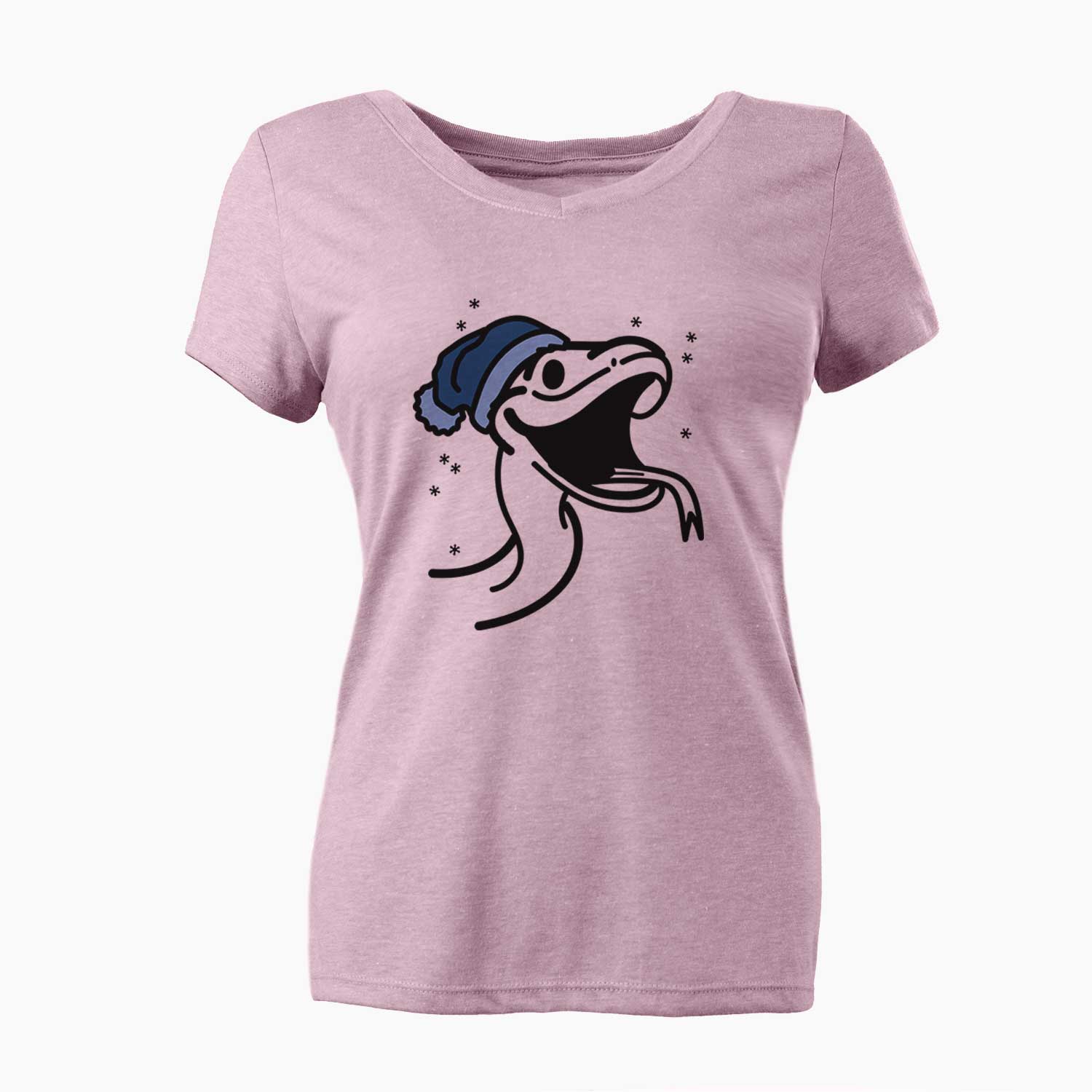 Frosty Snake - Spike - Women's V-neck Shirt