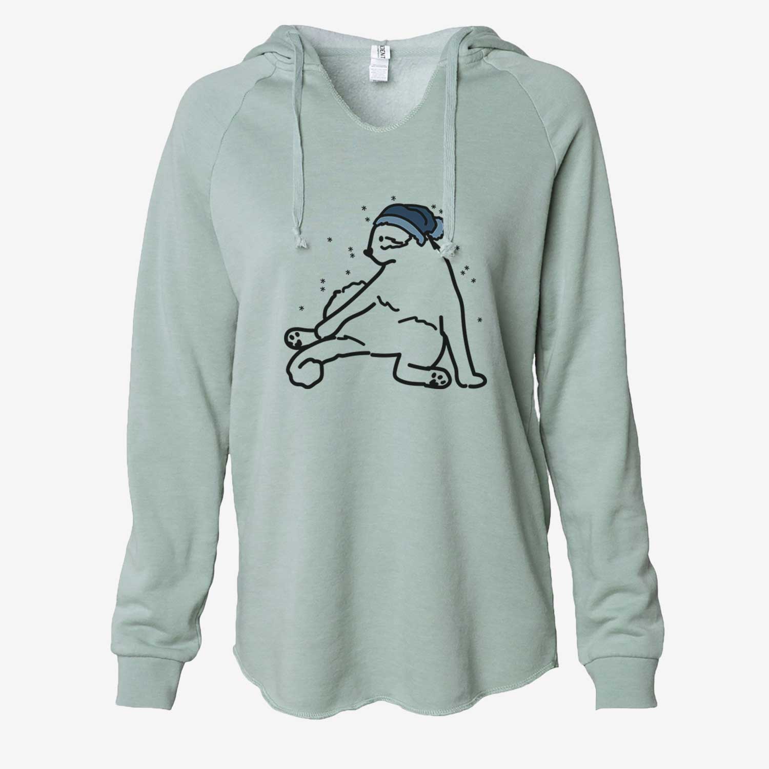 Frosty Cat - Tom - Cali Wave Hooded Sweatshirt