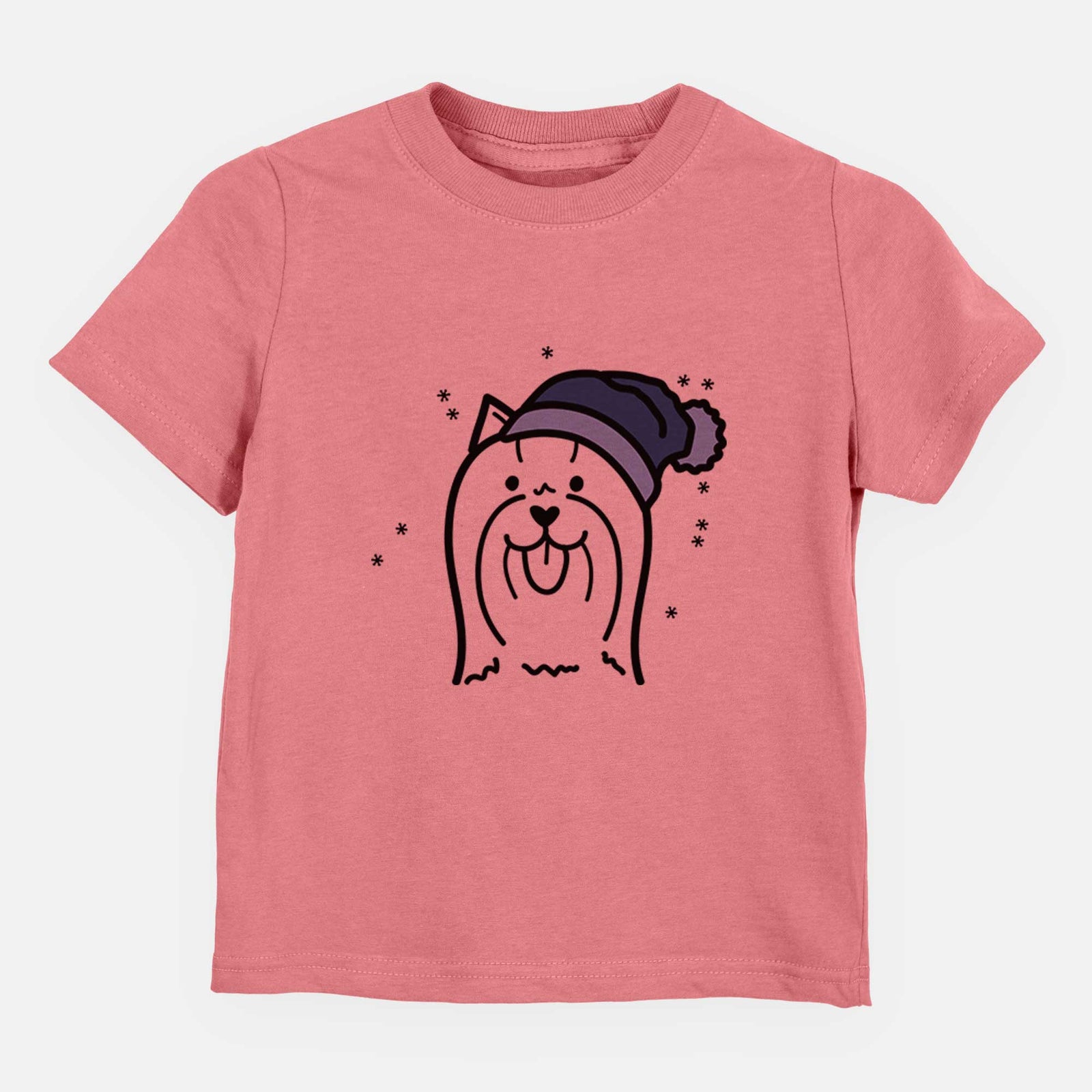 Frosty Yorkshire Terrier - Kids/Youth/Toddler Shirt