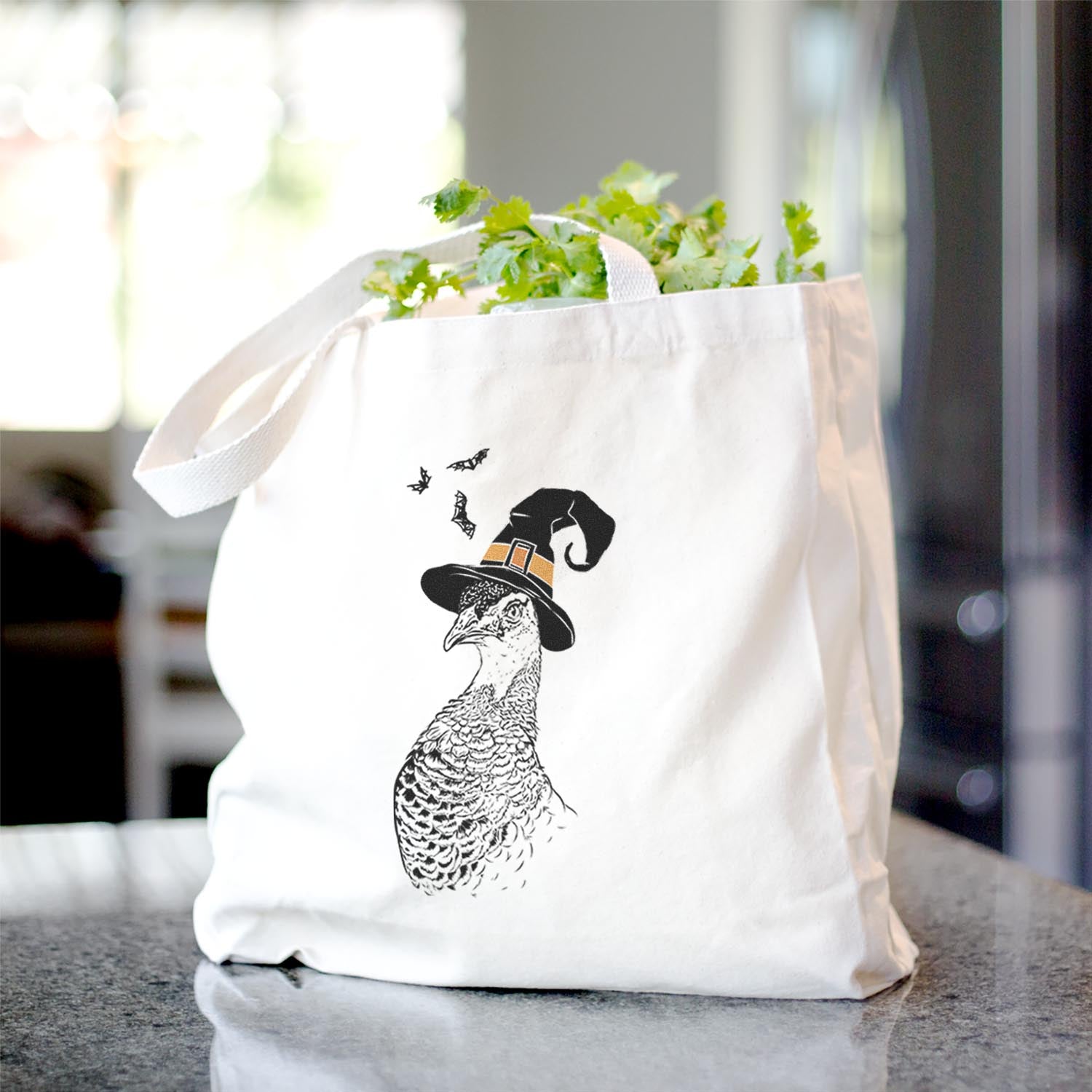 Dee the Peahen - Tote Bag