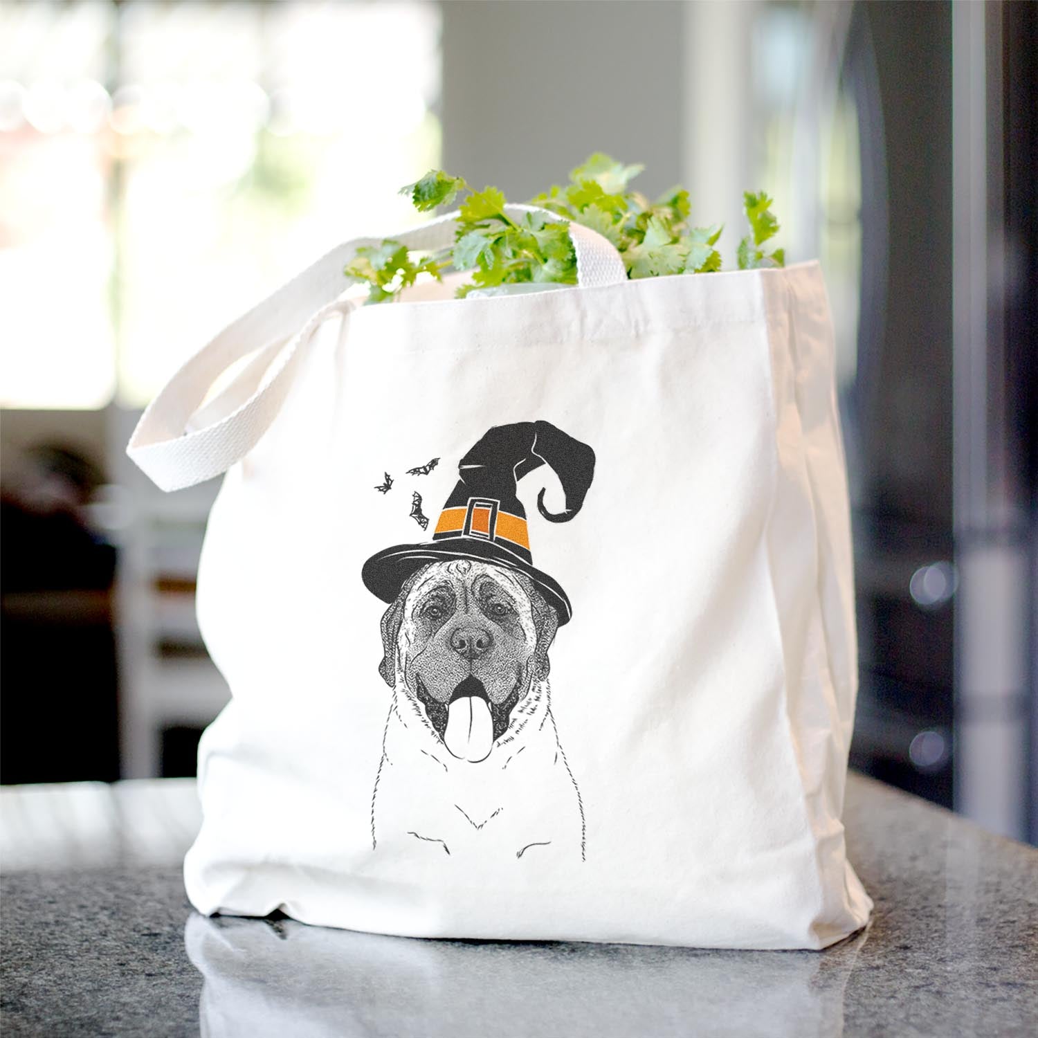 Remmie the English Mastiff - Tote Bag