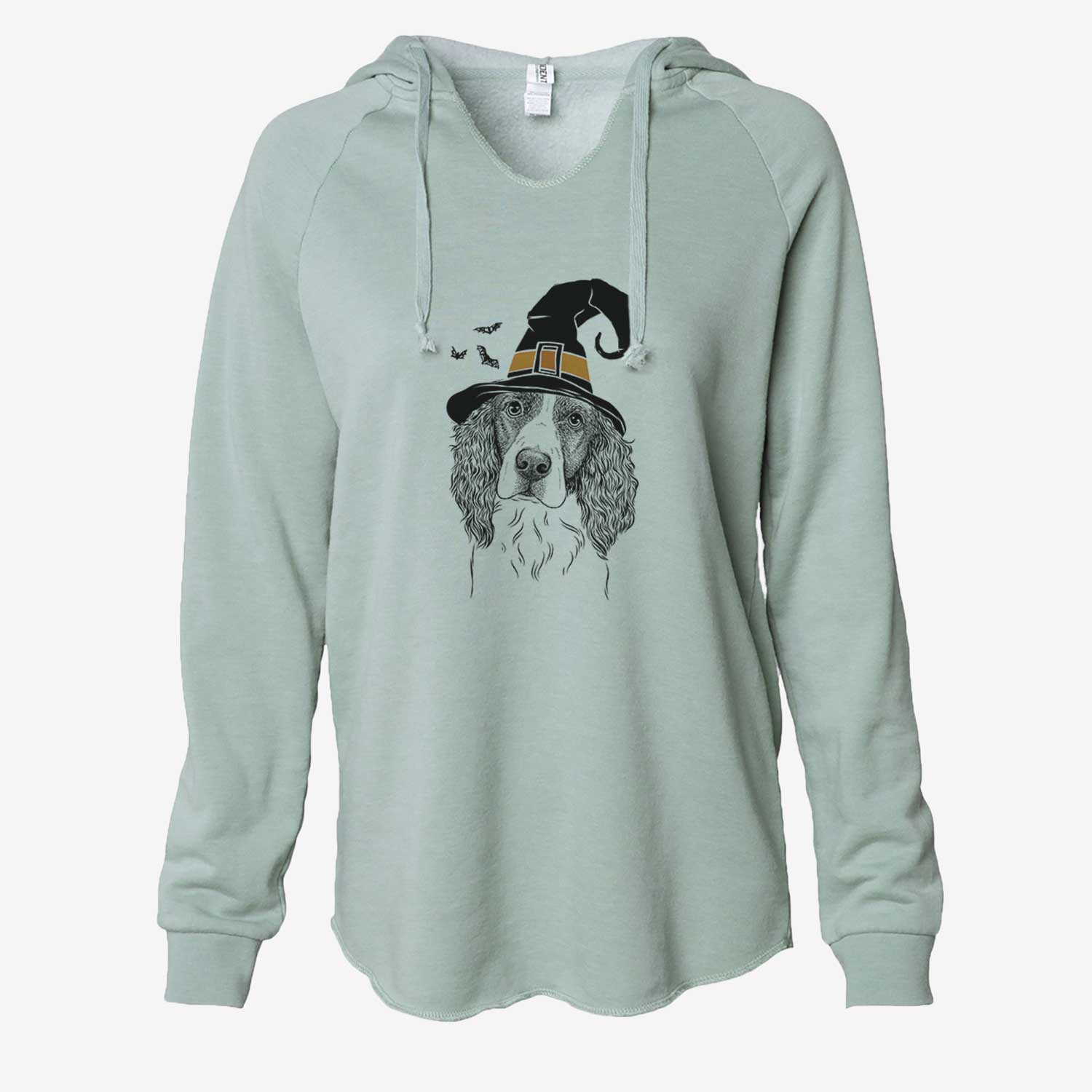 Witch Annie the English Springer Spaniel - Cali Wave Hooded Sweatshirt