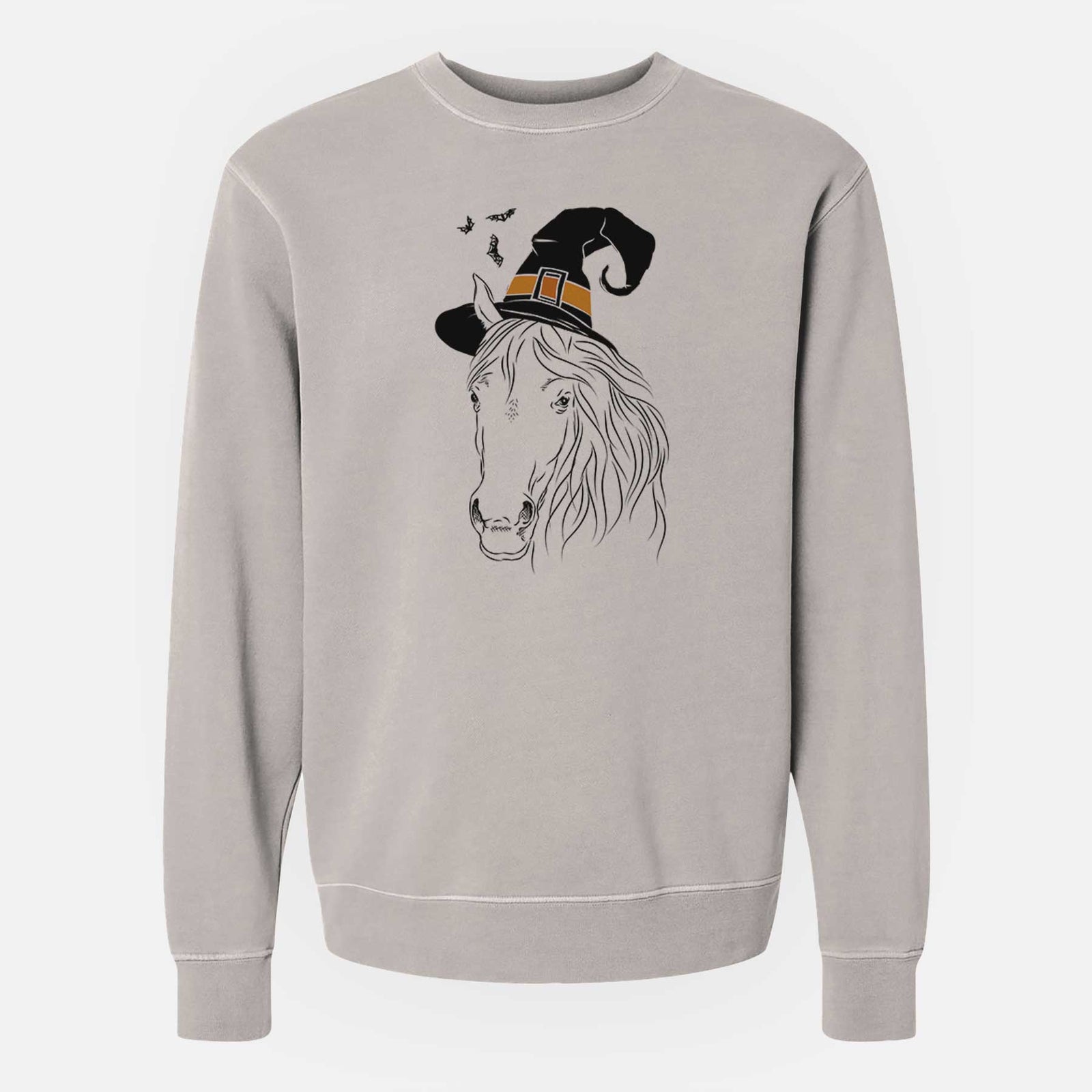 Witch Aria the Horse - Unisex Pigment Dyed Crew Sweatshirt