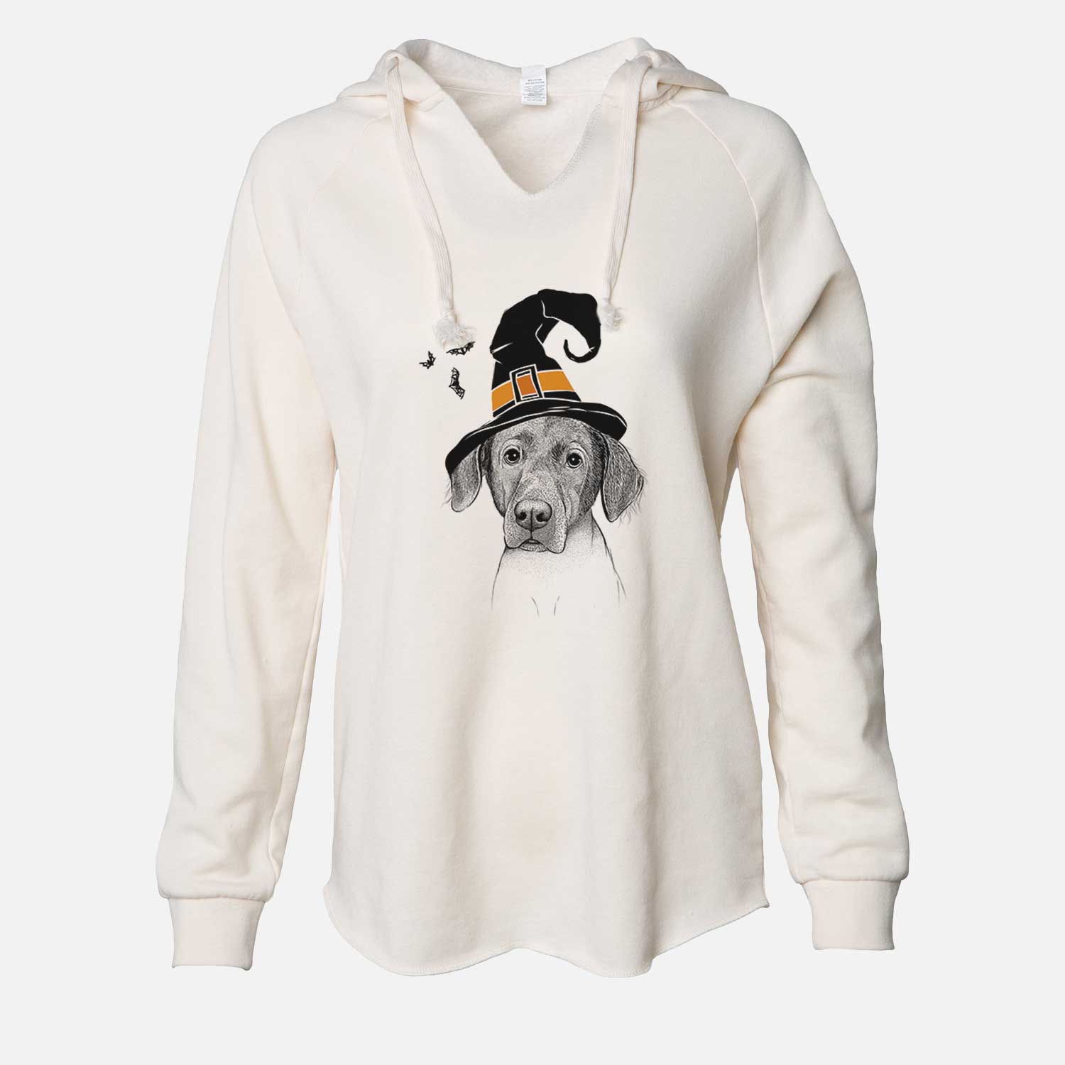 Witch Baldwin the Mixed Breed - Cali Wave Hooded Sweatshirt