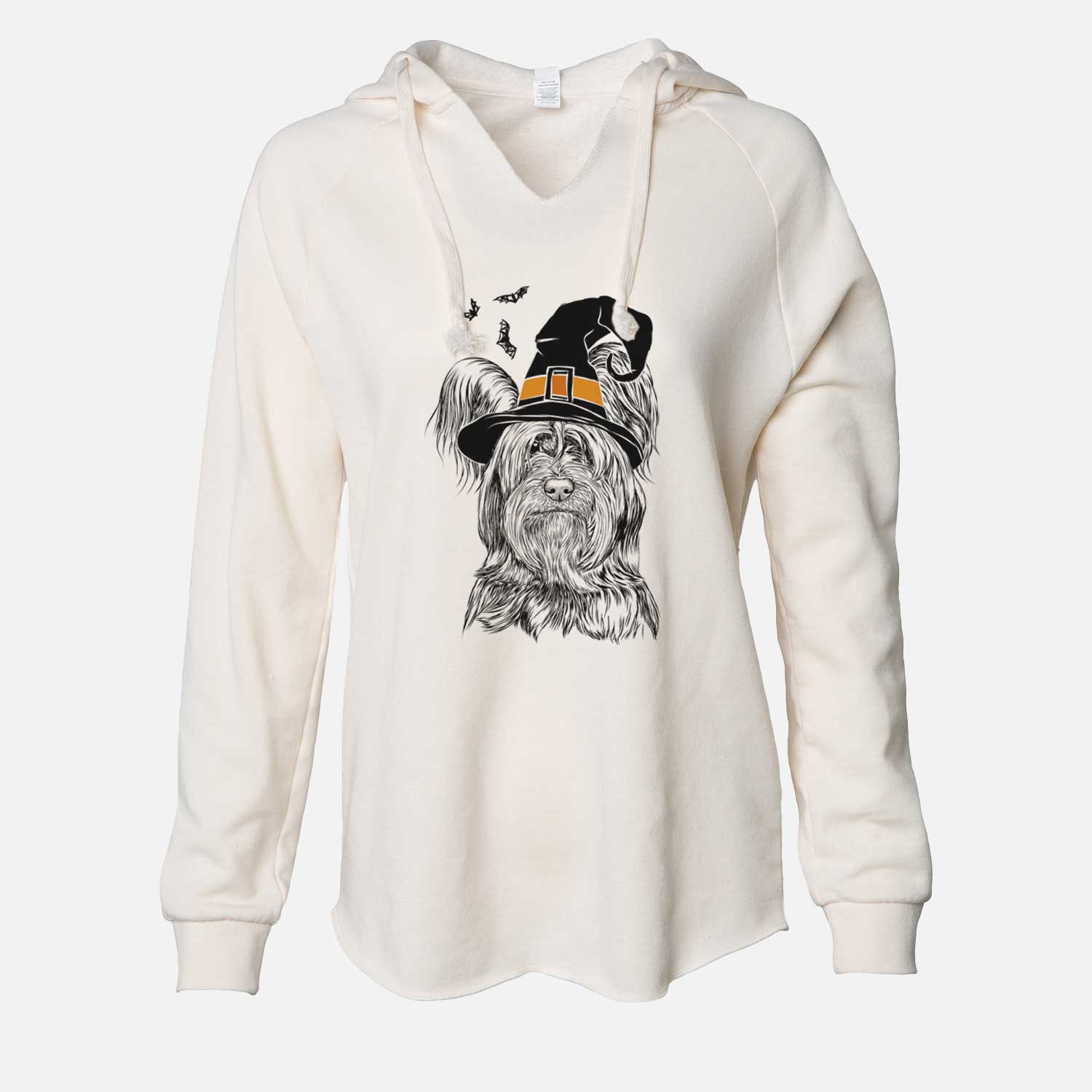 Witch Bandit the Skye Terrier - Cali Wave Hooded Sweatshirt