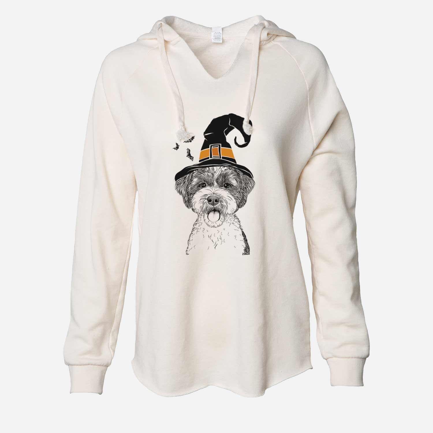Witch Bella the Cockapoo - Cali Wave Hooded Sweatshirt