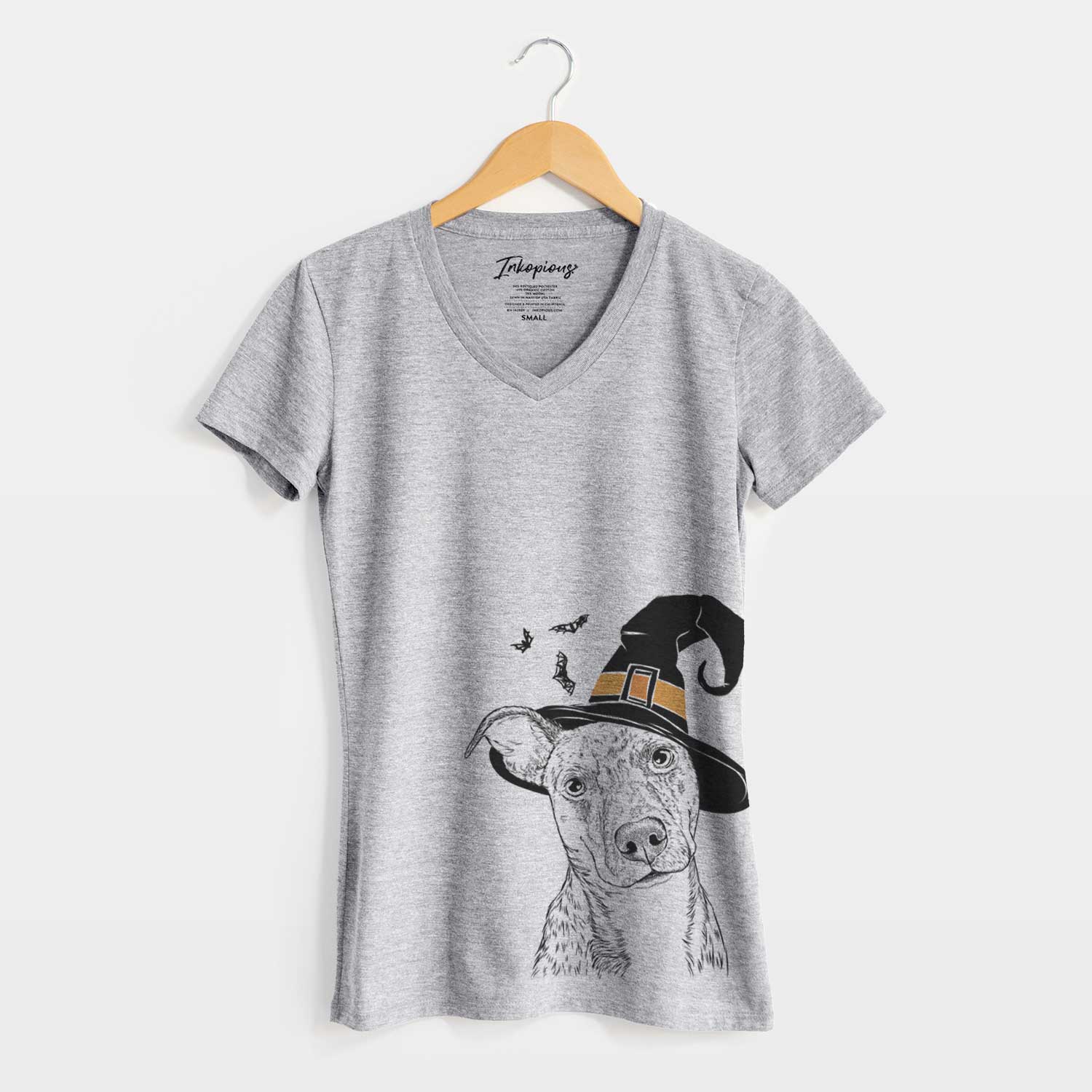 Witch Bianca the Mixed Breed - Women's V-neck Shirt
