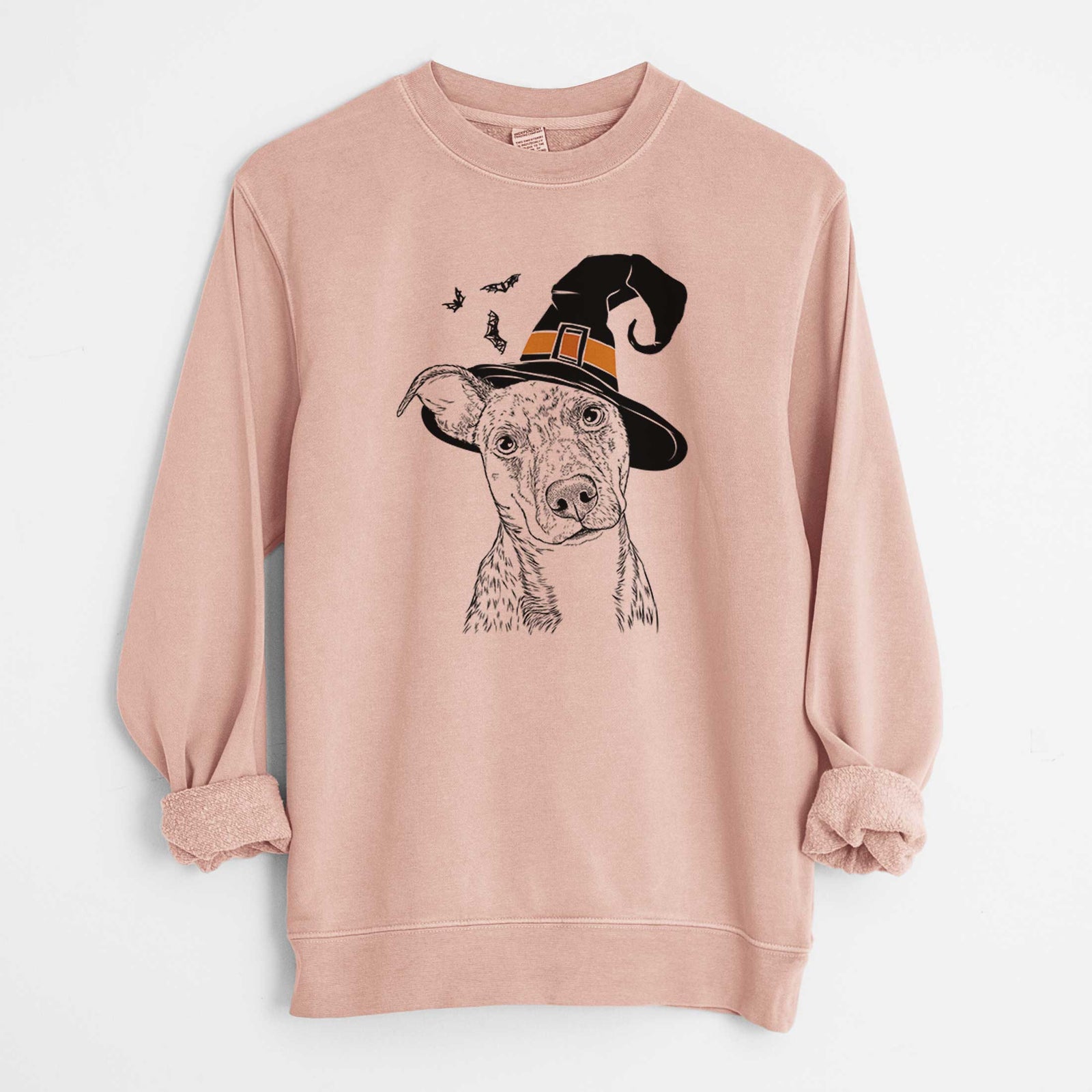 Witch Bianca the Mixed Breed - Unisex Pigment Dyed Crew Sweatshirt
