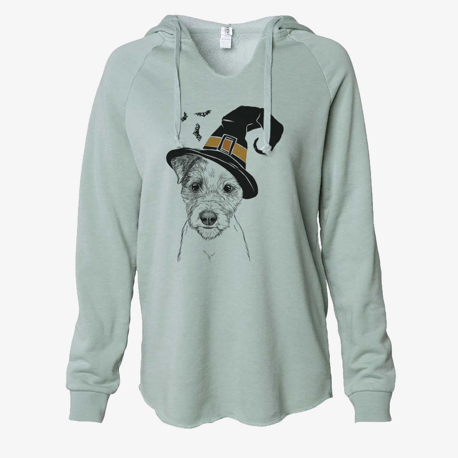 Witch Bogart the Parson Russell Terrier - Cali Wave Hooded Sweatshirt