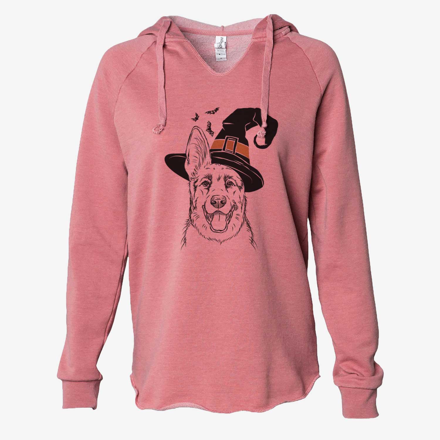 Witch Brutus the German Shepherd - Cali Wave Hooded Sweatshirt