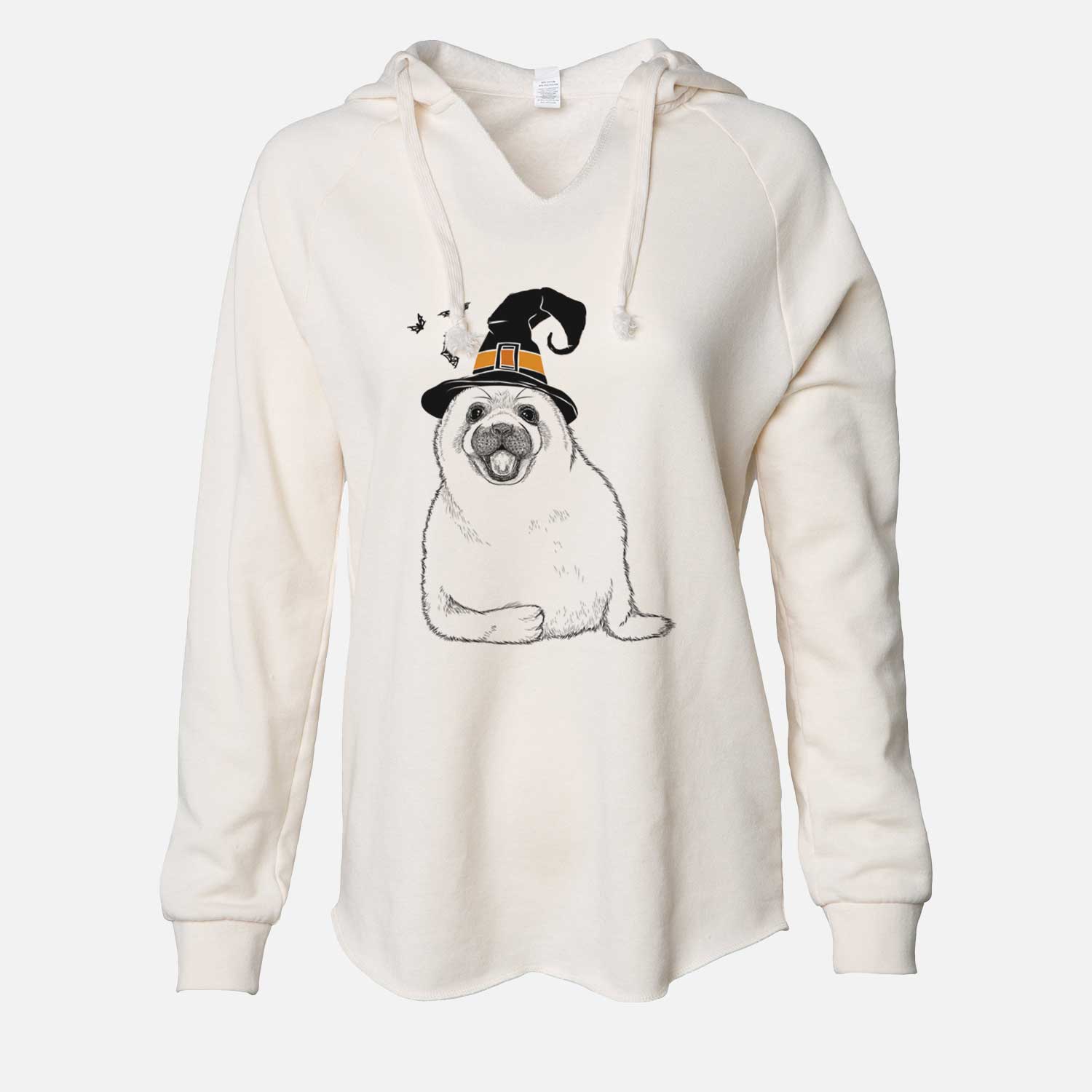 Witch Bub the Harp Seal - Cali Wave Hooded Sweatshirt