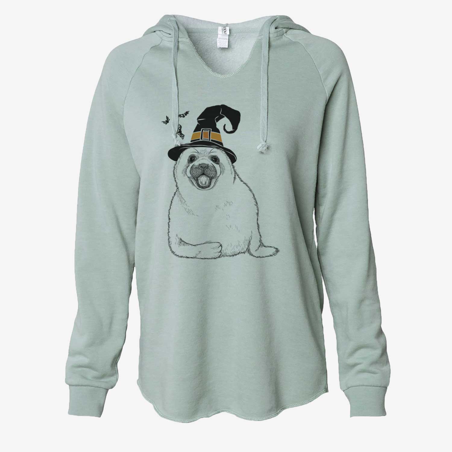 Witch Bub the Harp Seal - Cali Wave Hooded Sweatshirt