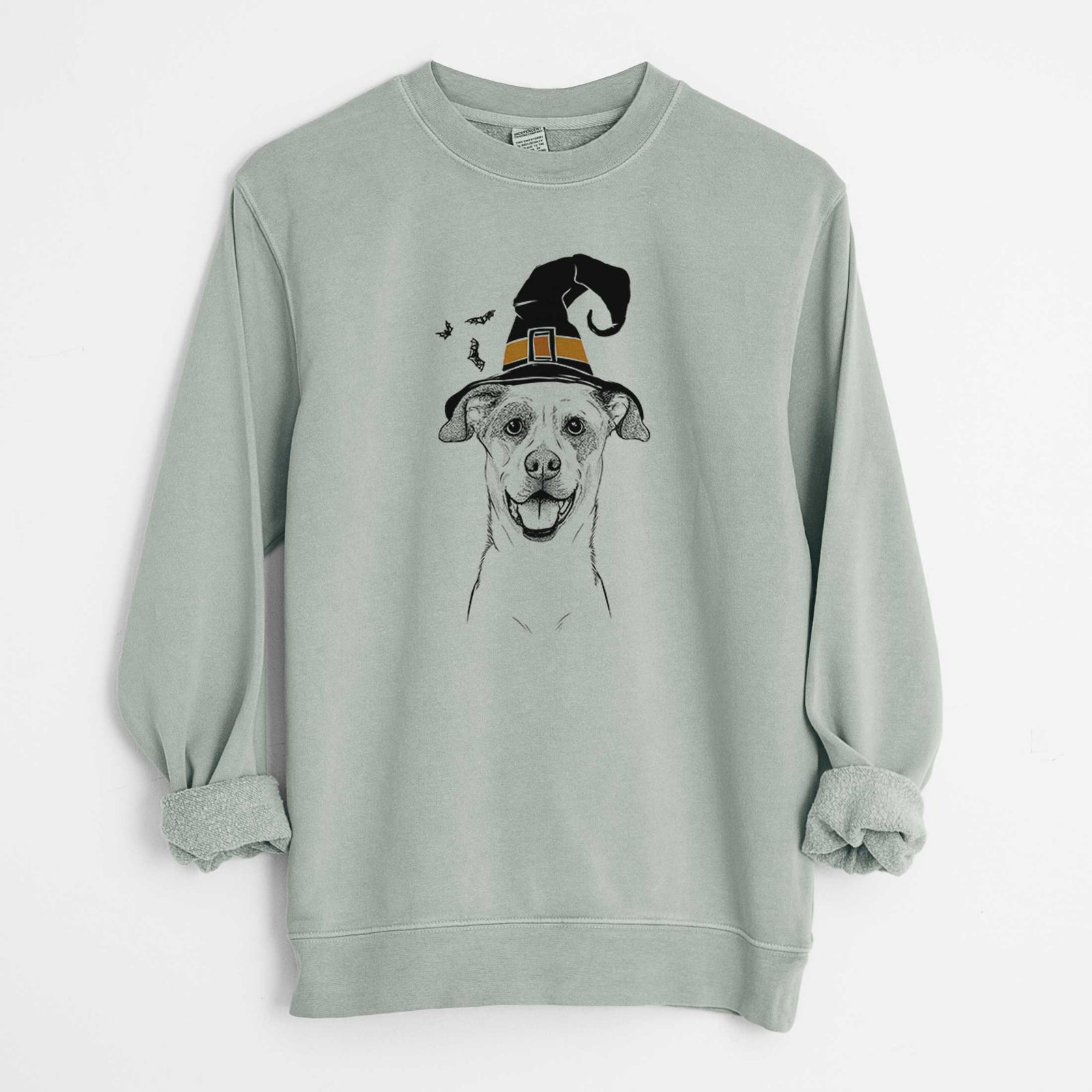 Witch Buffy the Mixed Breed - Unisex Pigment Dyed Crew Sweatshirt