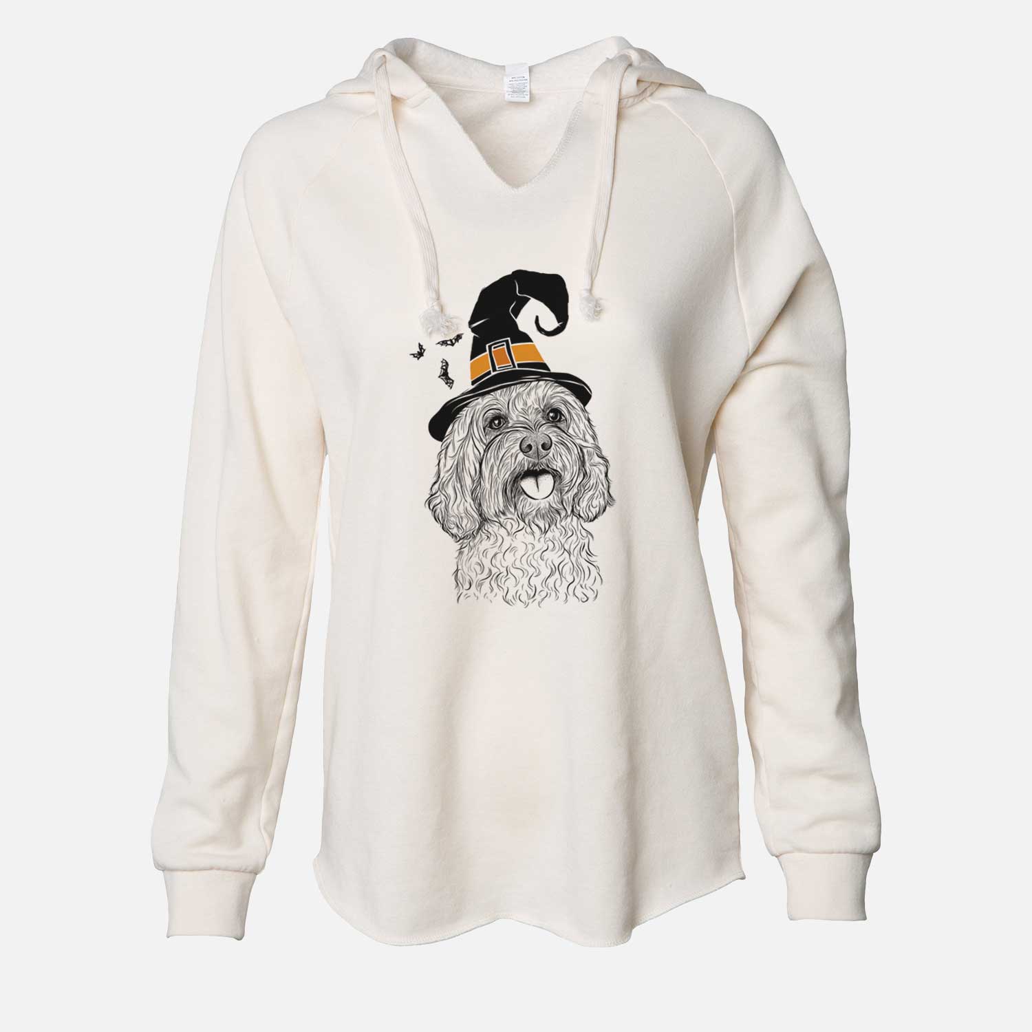 Witch Cali the Cavapoo - Cali Wave Hooded Sweatshirt