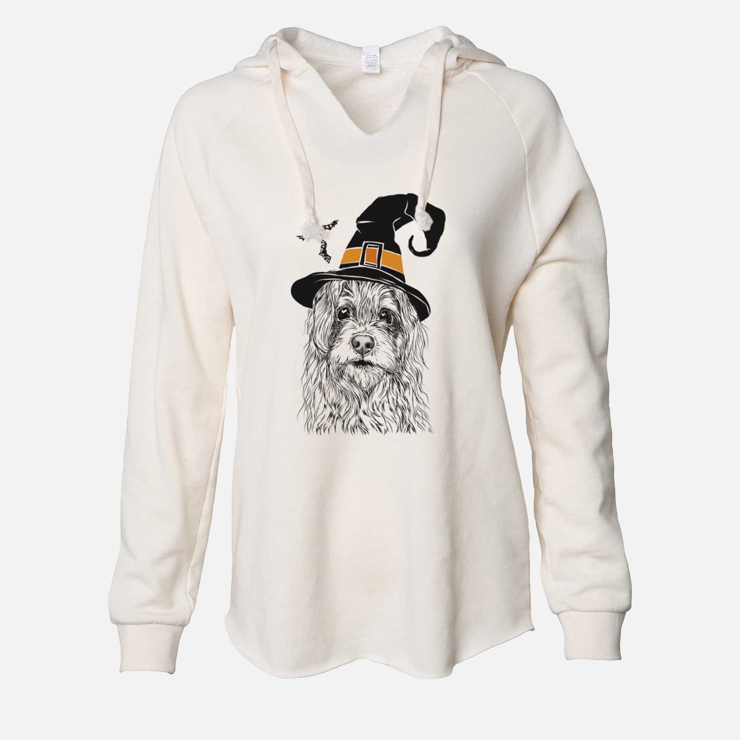 Witch Chester the Terrier Mix - Cali Wave Hooded Sweatshirt
