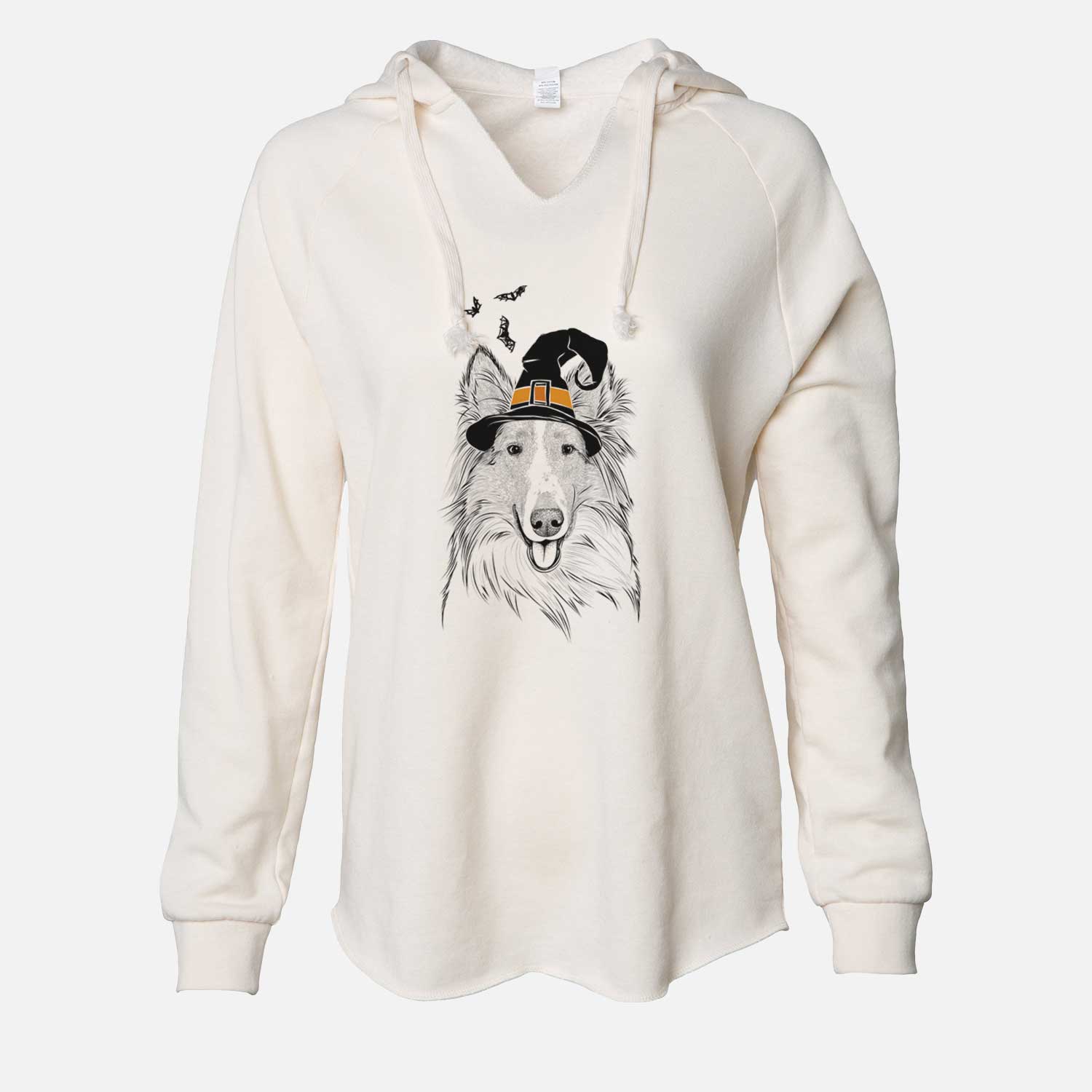 Witch Conrad the Rough Collie - Cali Wave Hooded Sweatshirt