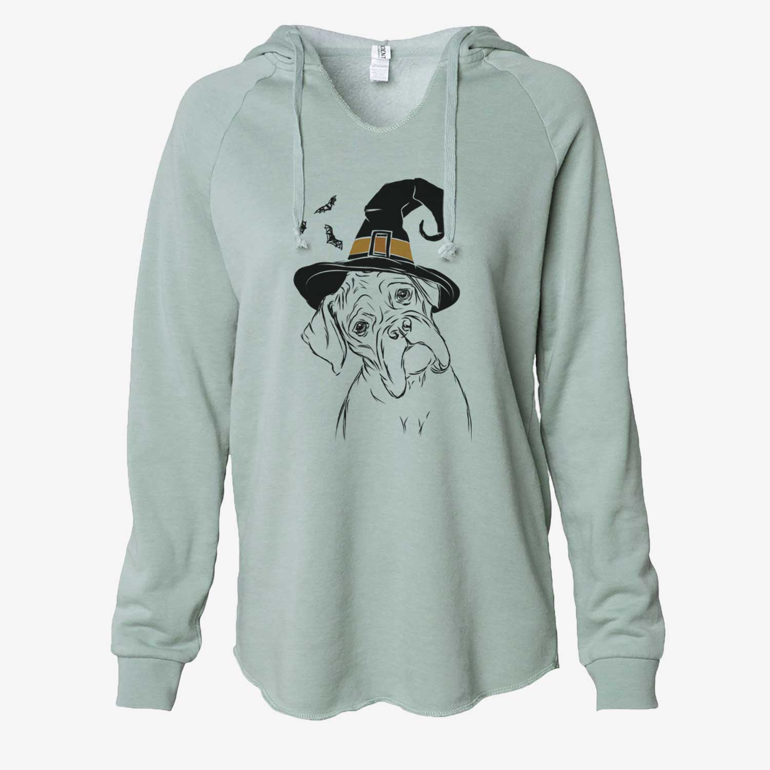 Witch Cooper the Boxer - Cali Wave Hooded Sweatshirt