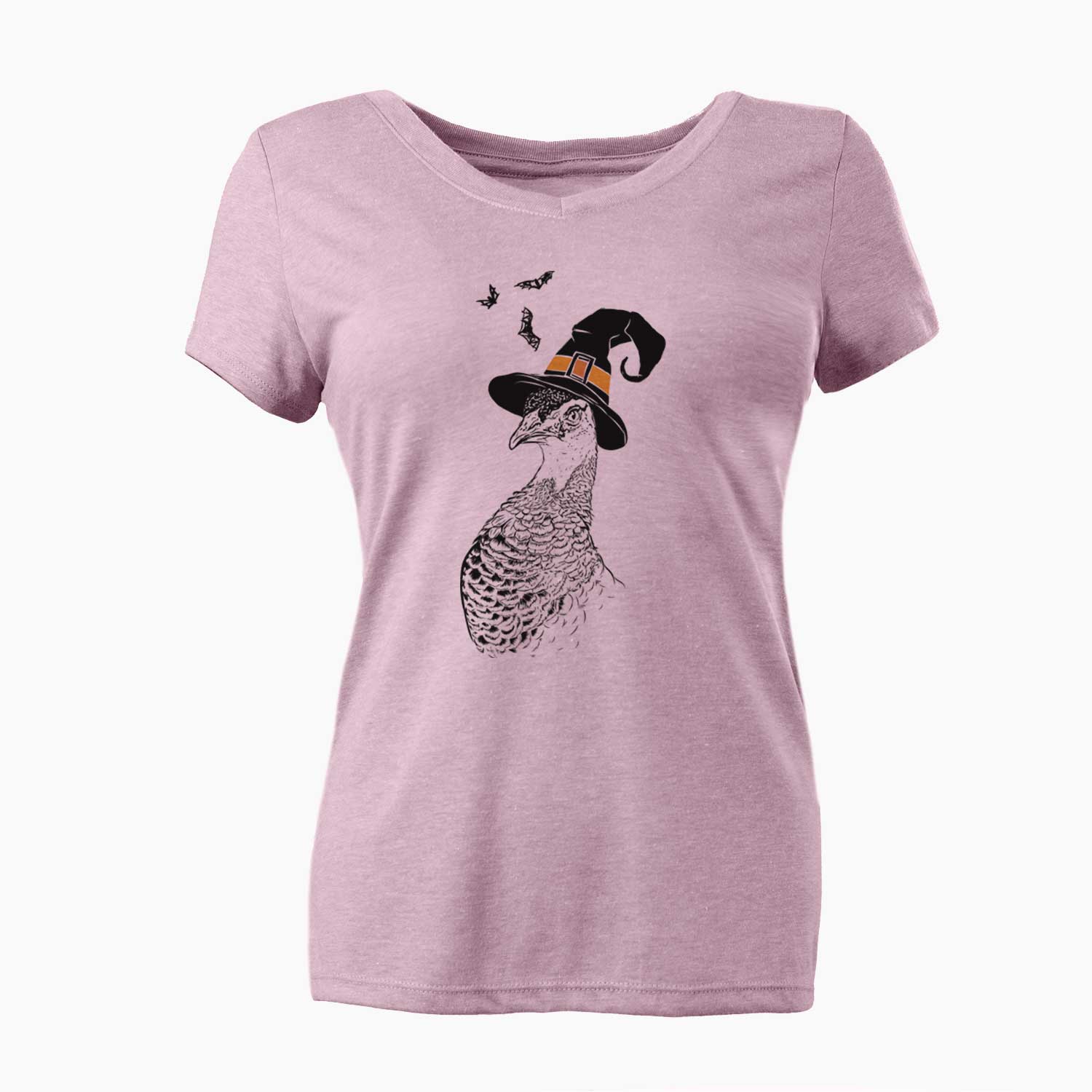 Witch Dee the Peahen - Women's V-neck Shirt