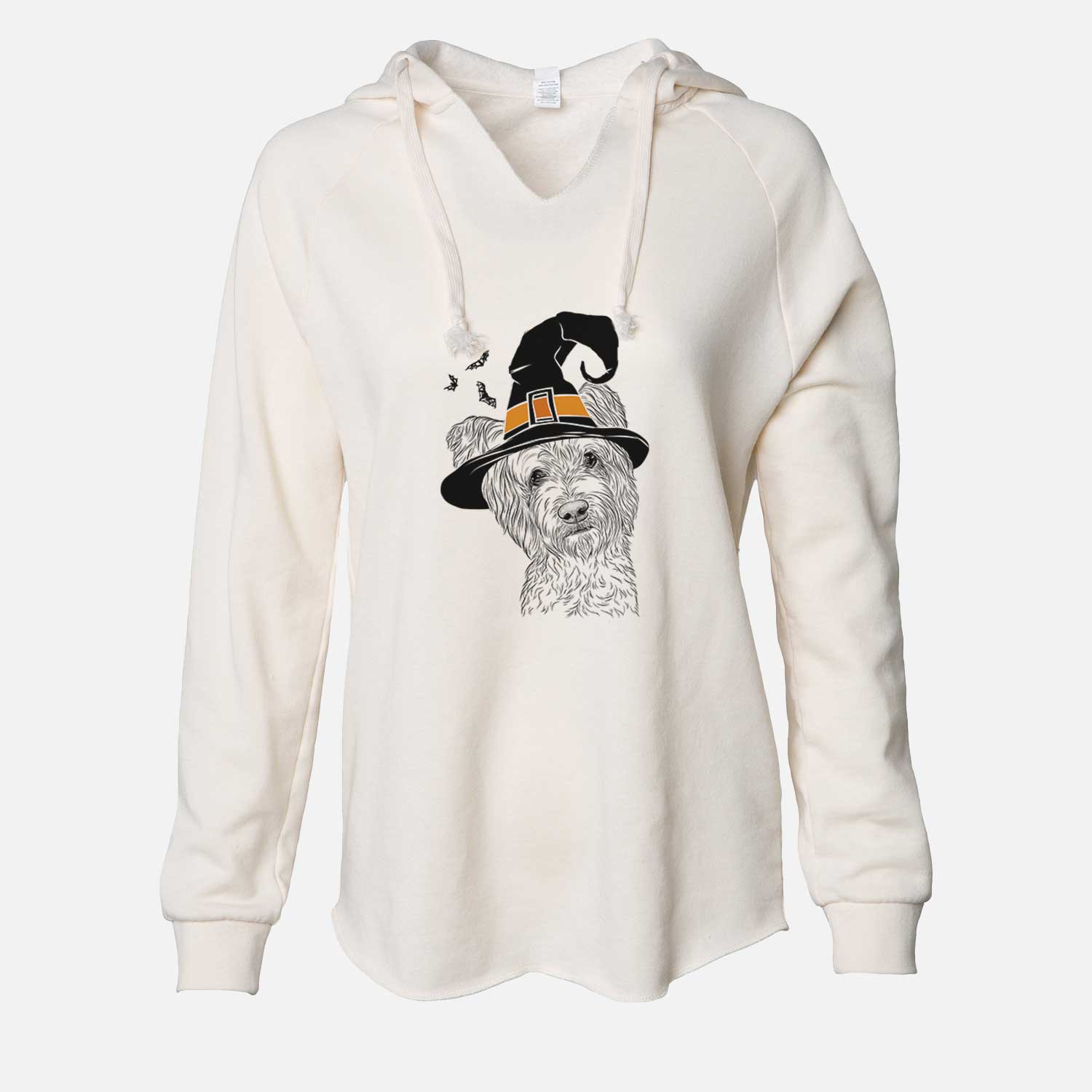 Witch Dexter the Terrier Mix - Cali Wave Hooded Sweatshirt