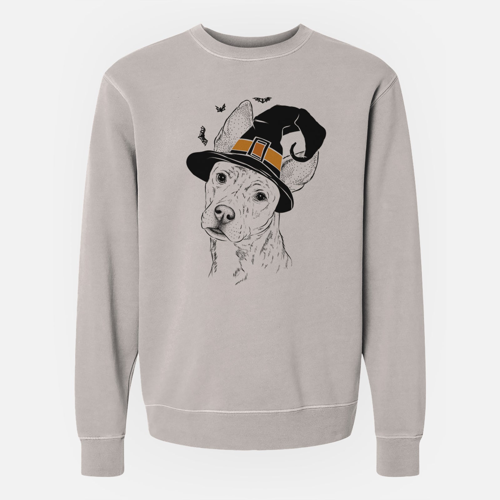 Witch Diesel the Mixed Breed - Unisex Pigment Dyed Crew Sweatshirt