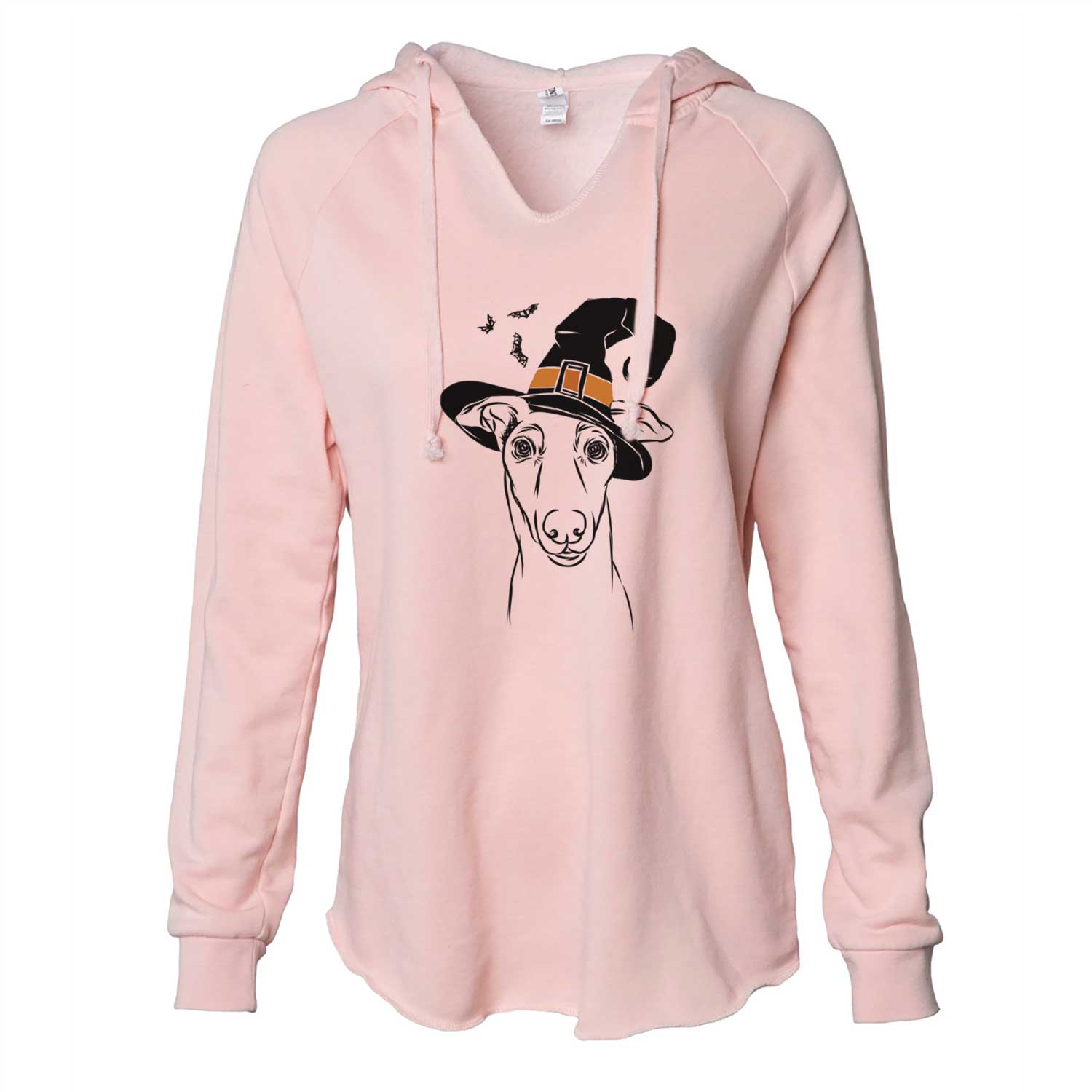 Witch Diva the Greyhound - Cali Wave Hooded Sweatshirt