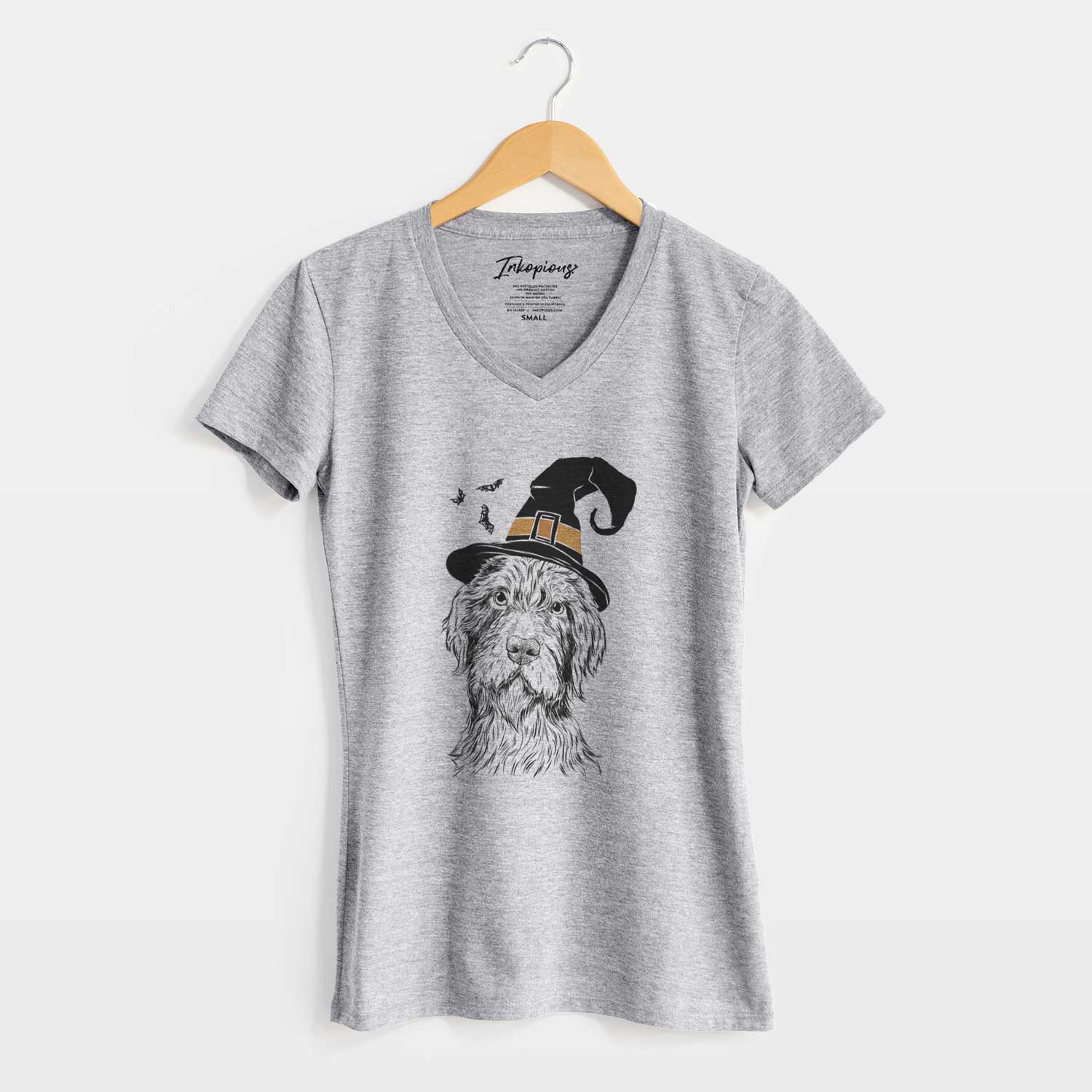 Witch Doc Holliday the Pudelpointer - Women's V-neck Shirt