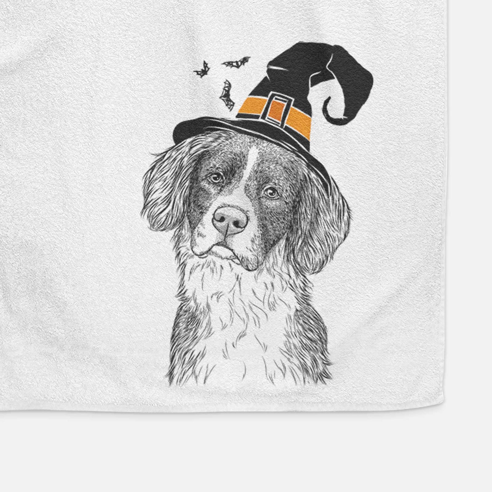 Dulce the Drentsche Patrijshond Decorative Hand Towel