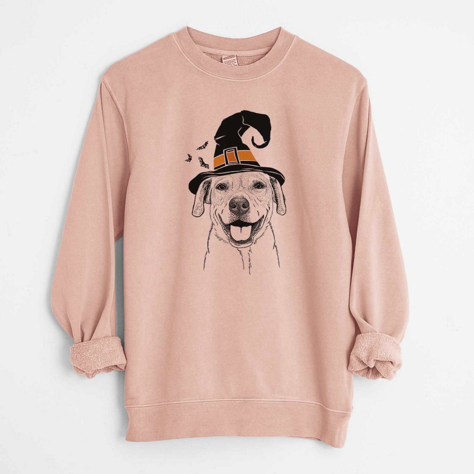 Witch Ernie the Mixed Breed - Unisex Pigment Dyed Crew Sweatshirt
