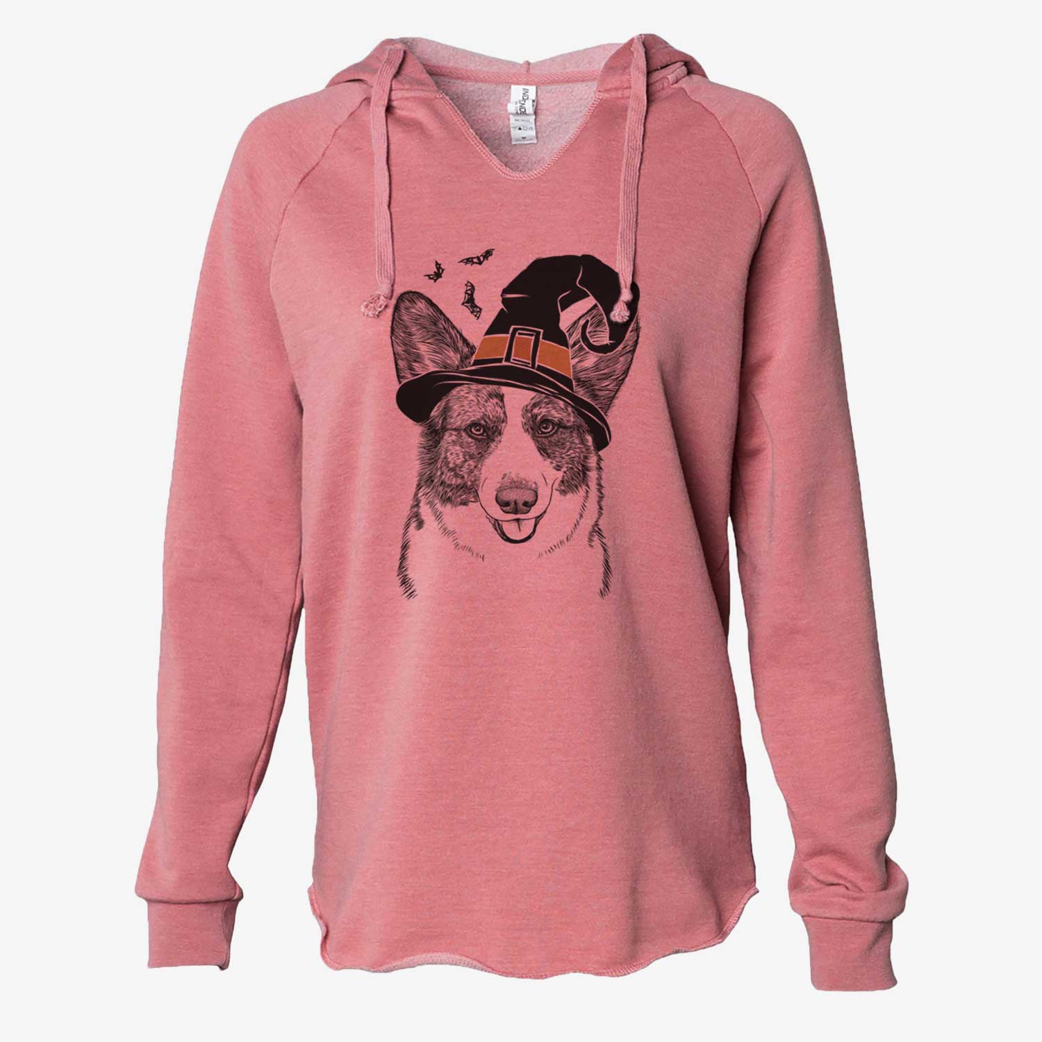Witch Gabby the Cardigan Welsh Corgi - Cali Wave Hooded Sweatshirt