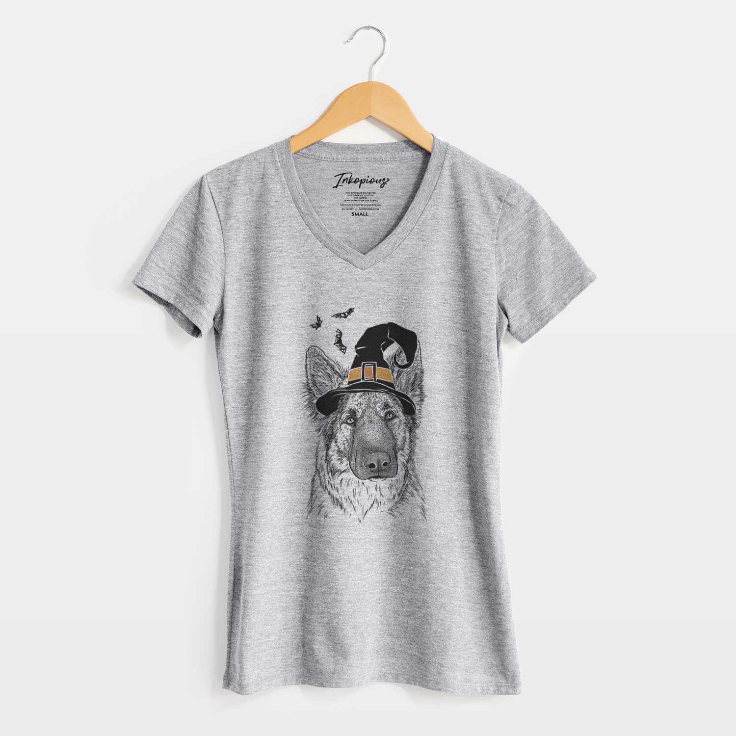 Witch Geddy the Shiloh Shepherd - Women's V-neck Shirt