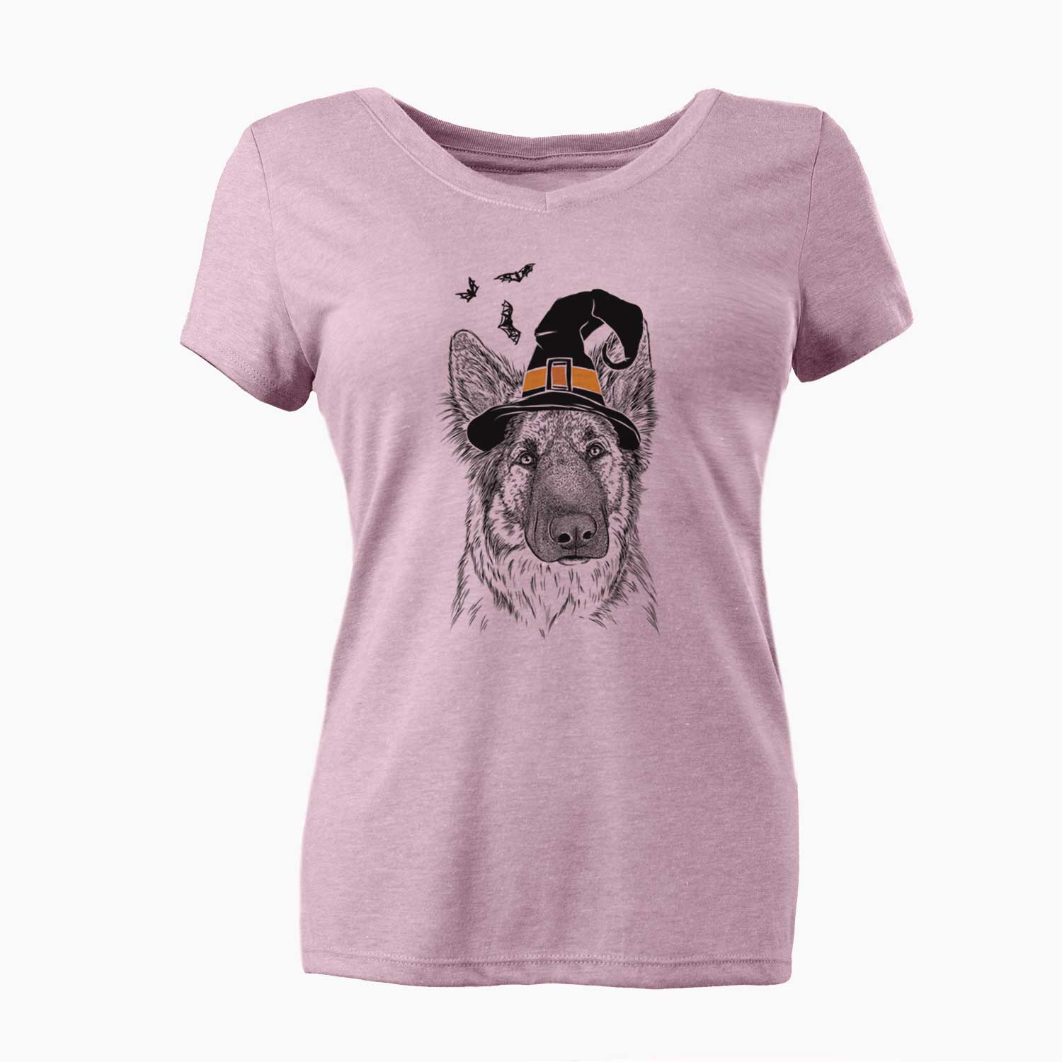 Witch Geddy the Shiloh Shepherd - Women's V-neck Shirt