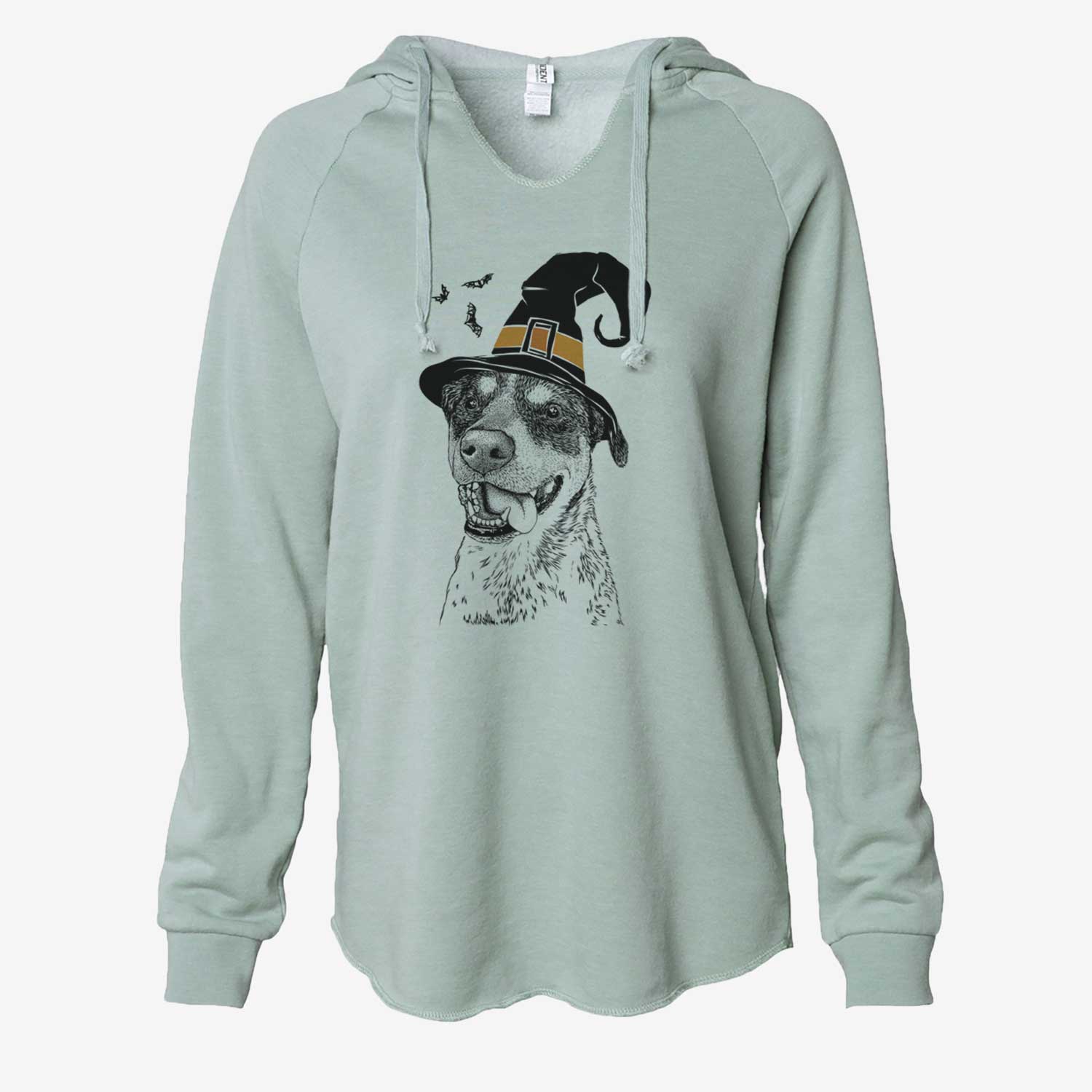 Witch Gerti the Mixed Breed - Cali Wave Hooded Sweatshirt