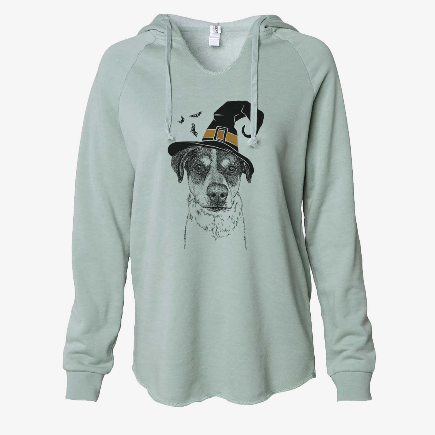 Witch Gertrude the Mixed Breed - Cali Wave Hooded Sweatshirt