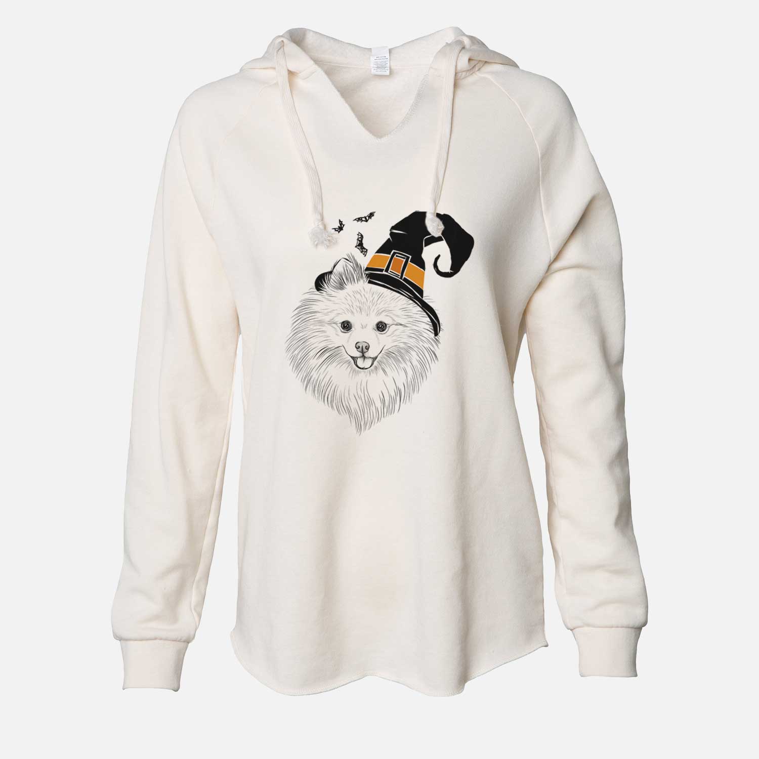 Witch GiGi the Pomeranian - Cali Wave Hooded Sweatshirt