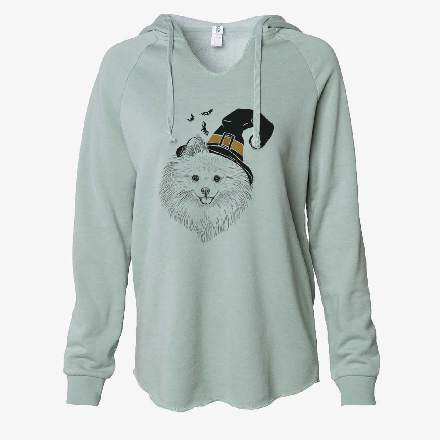 Witch GiGi the Pomeranian - Cali Wave Hooded Sweatshirt