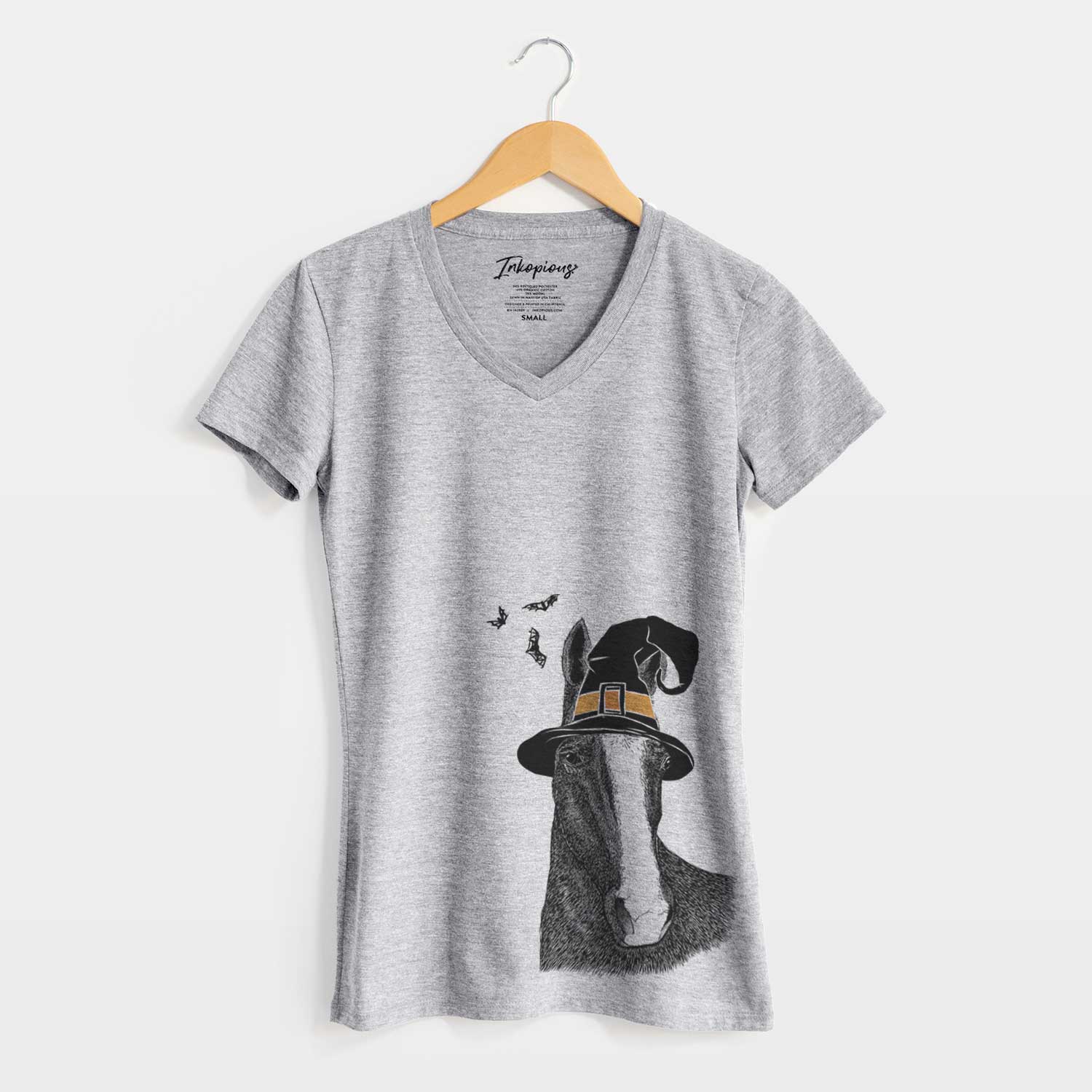 Witch Gibson the Tennessee Walking Horse - Women's V-neck Shirt