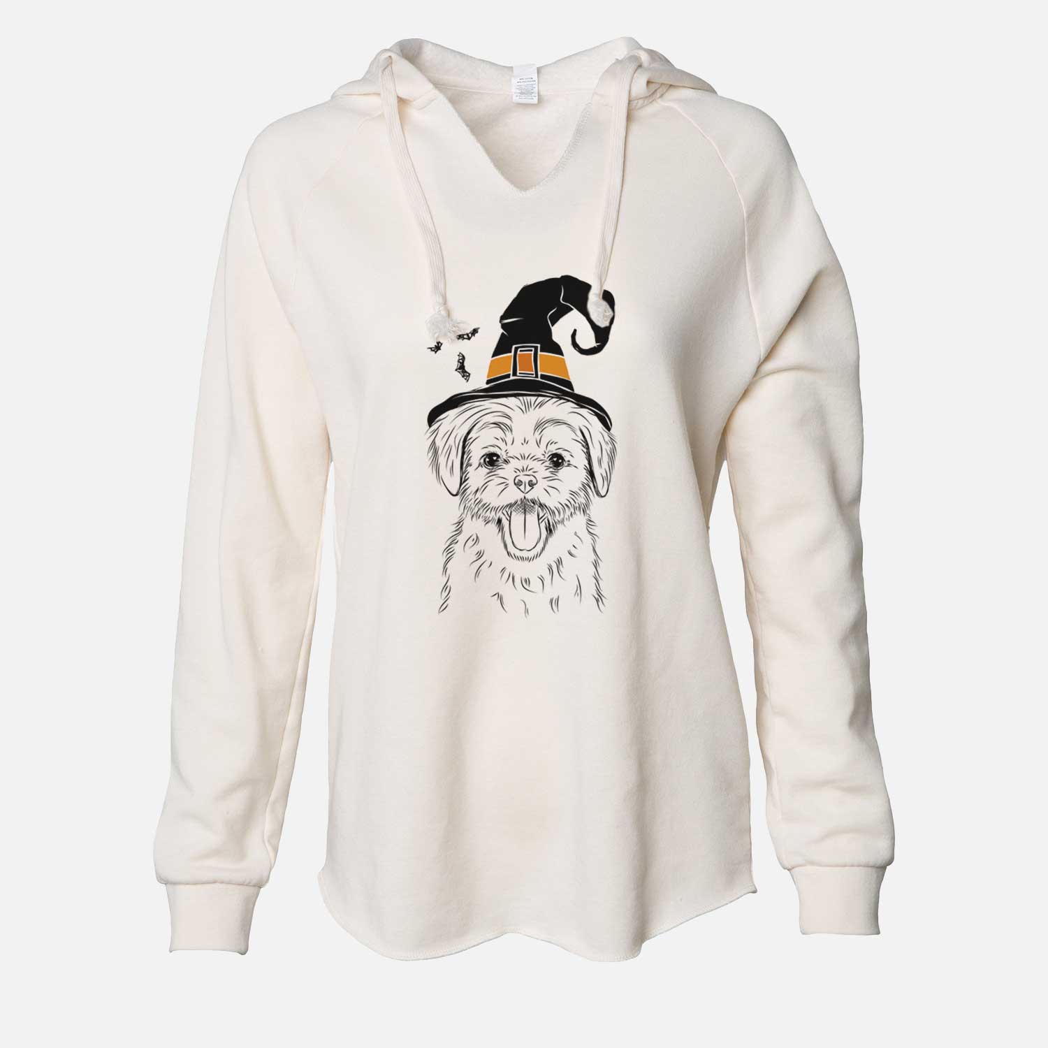 Witch Gizmo the Maltese - Cali Wave Hooded Sweatshirt
