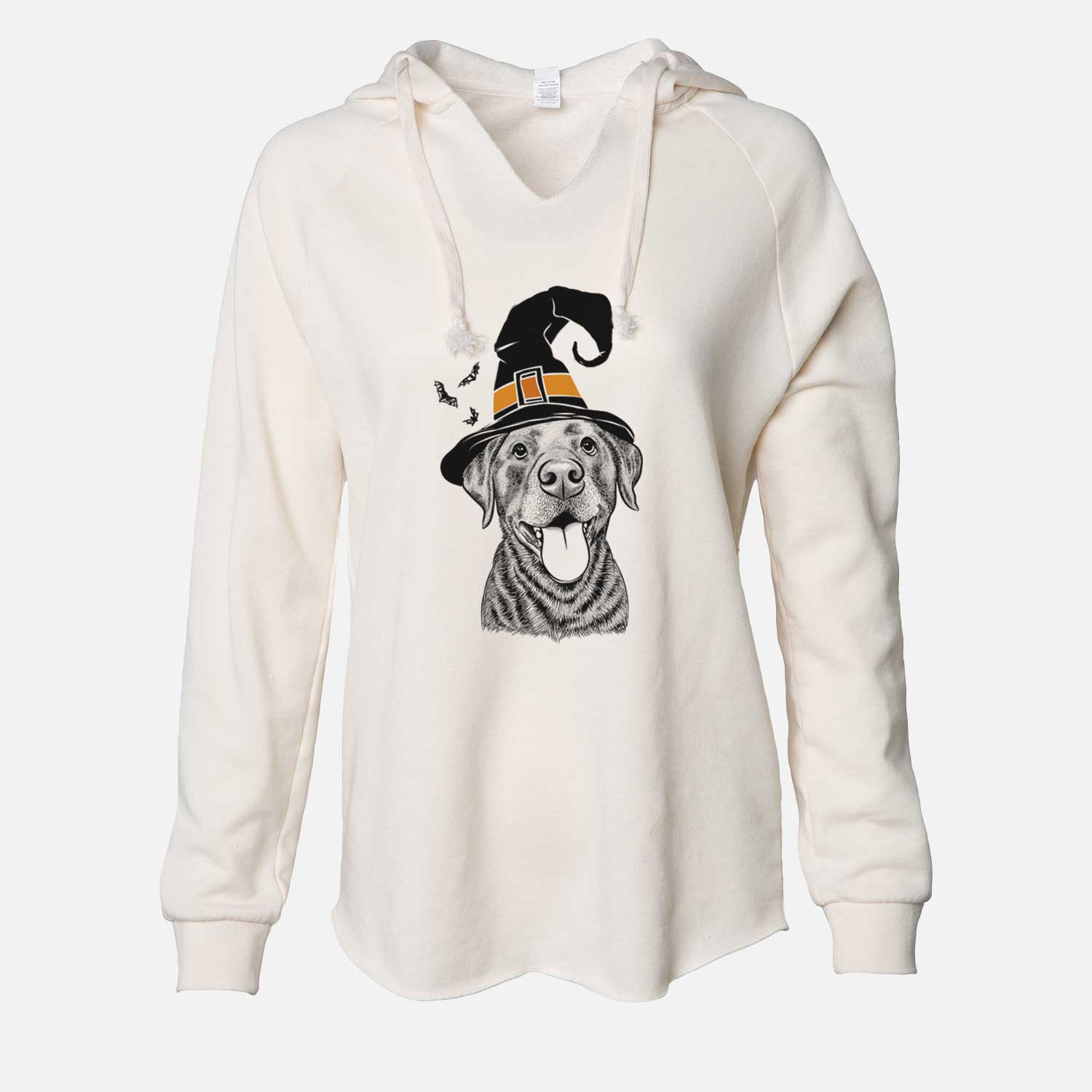 Witch Gwen the Labrador Retriever - Cali Wave Hooded Sweatshirt