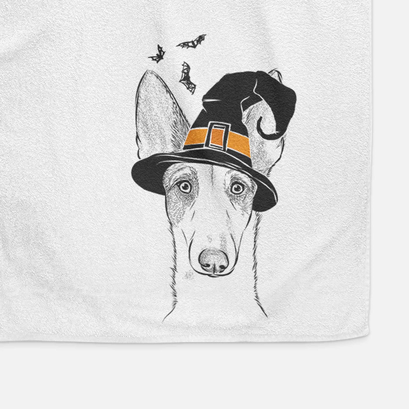 Halo the Ibizan Sight Hound Decorative Hand Towel