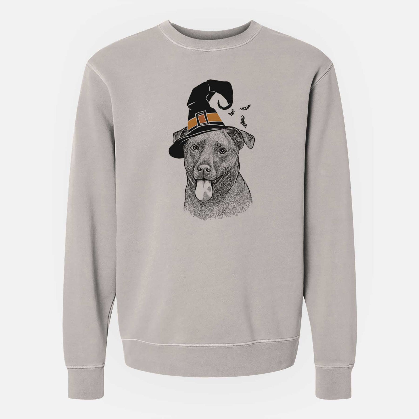 Witch Harbor the Mixed Breed - Unisex Pigment Dyed Crew Sweatshirt