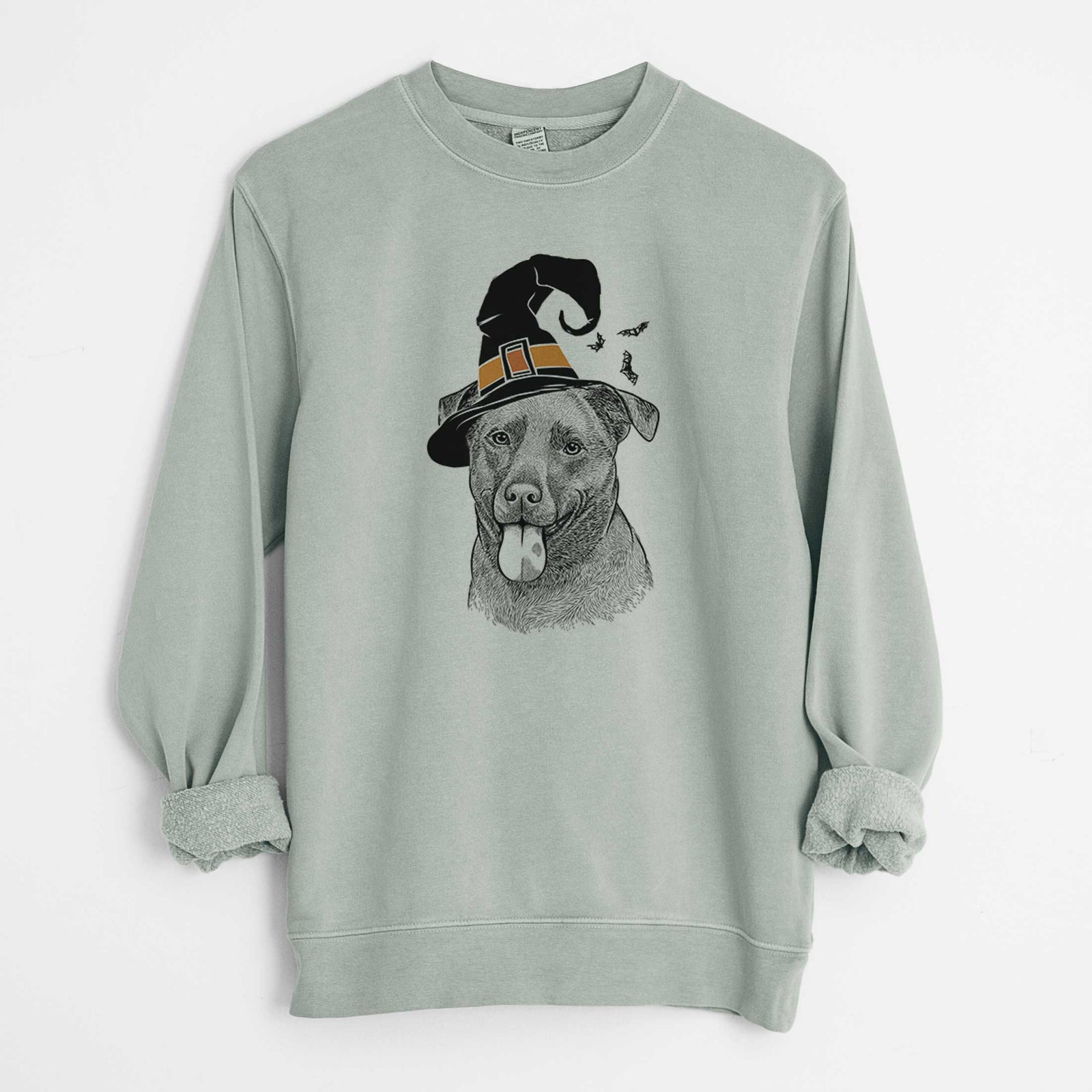 Witch Harbor the Mixed Breed - Unisex Pigment Dyed Crew Sweatshirt