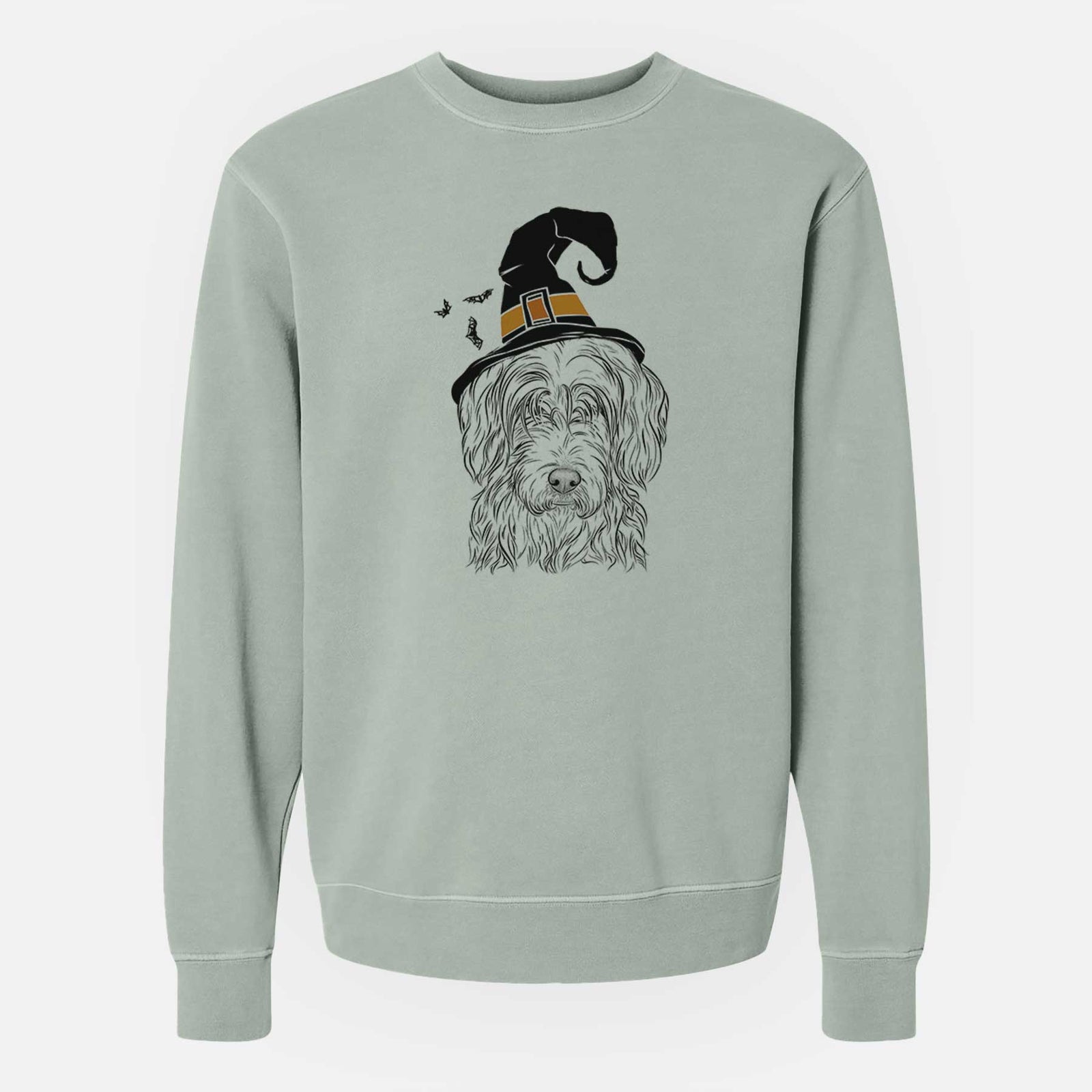 Witch Harry the Mixed Breed - Unisex Pigment Dyed Crew Sweatshirt