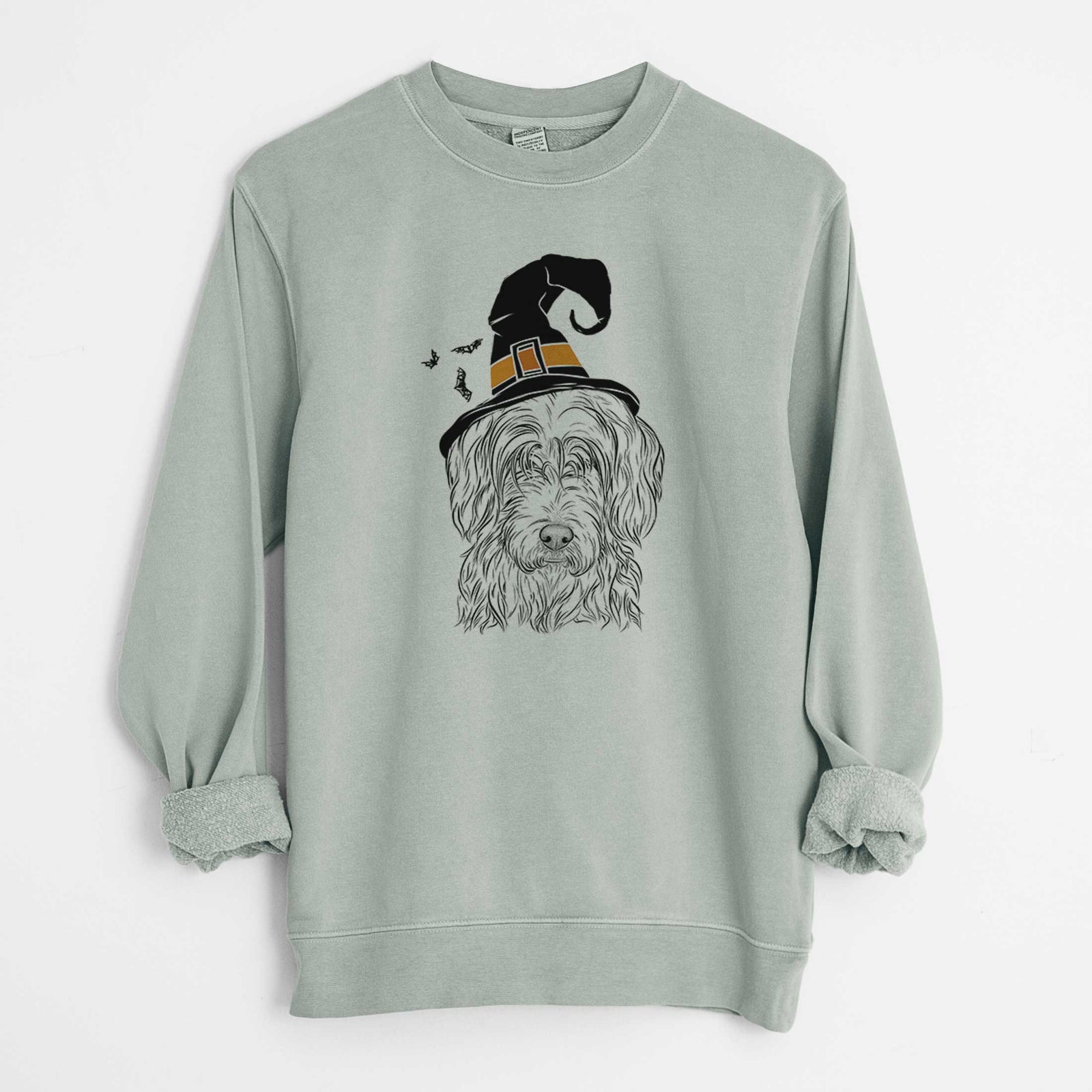 Witch Harry the Mixed Breed - Unisex Pigment Dyed Crew Sweatshirt