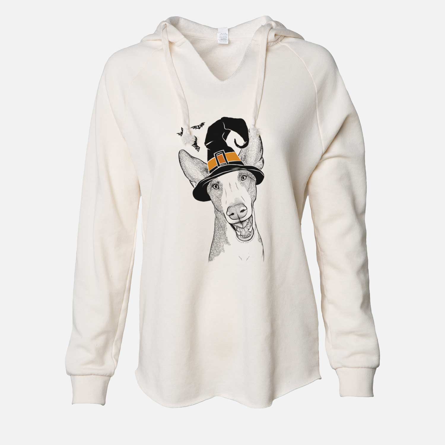 Witch Havok the Ibizan Hound - Cali Wave Hooded Sweatshirt